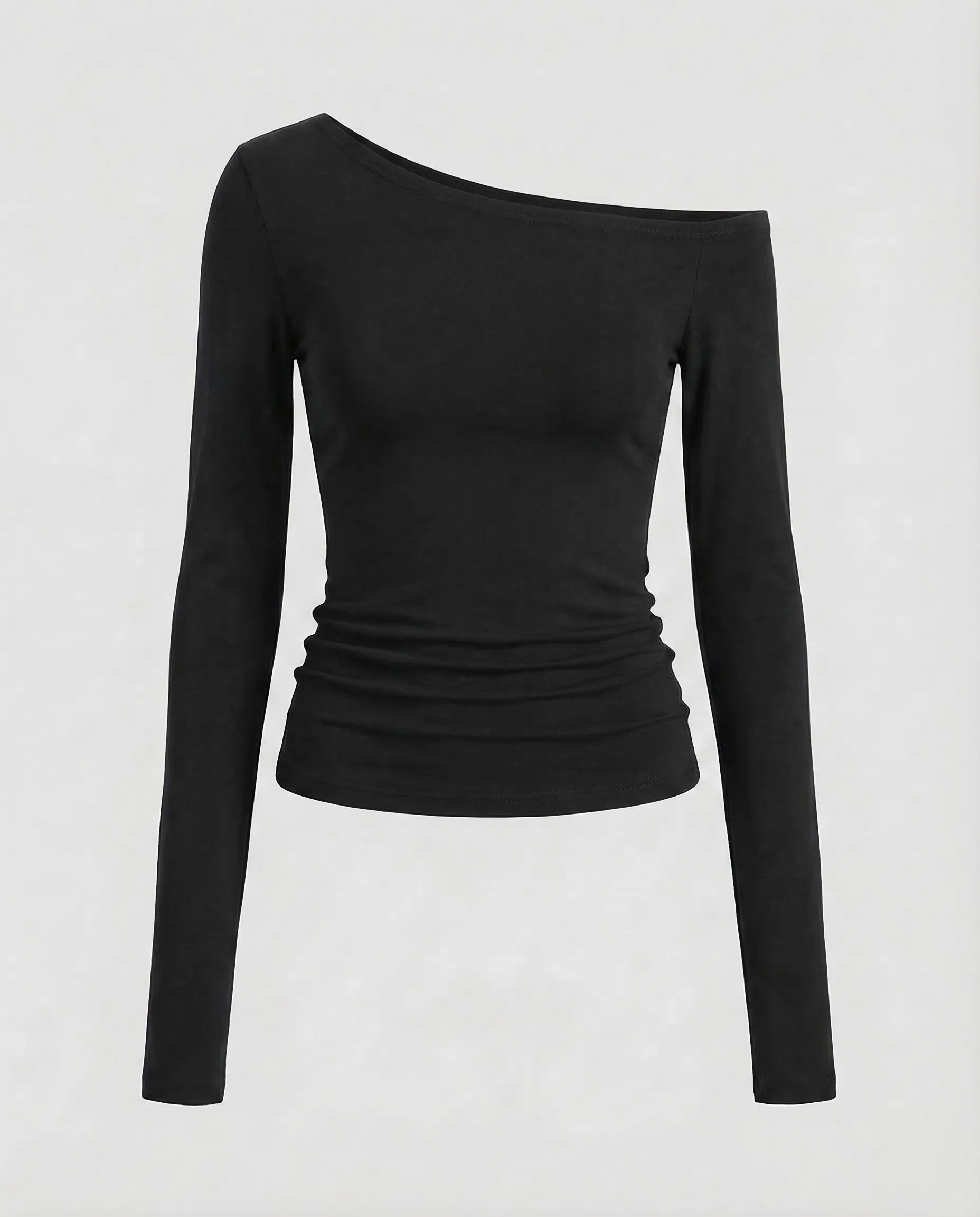 Damen One Shoulder Shirt - Image 8