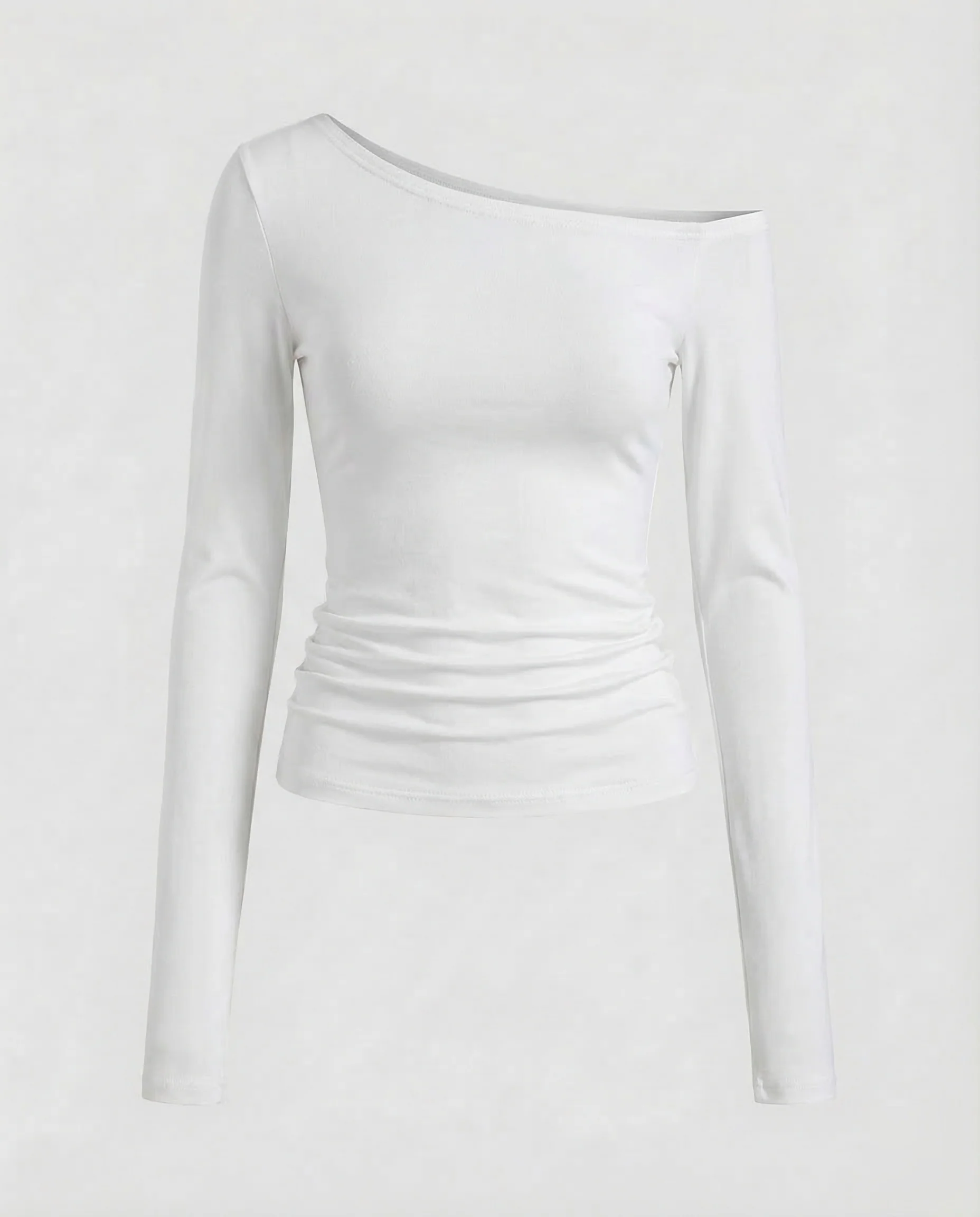 Damen One Shoulder Shirt - Image 9