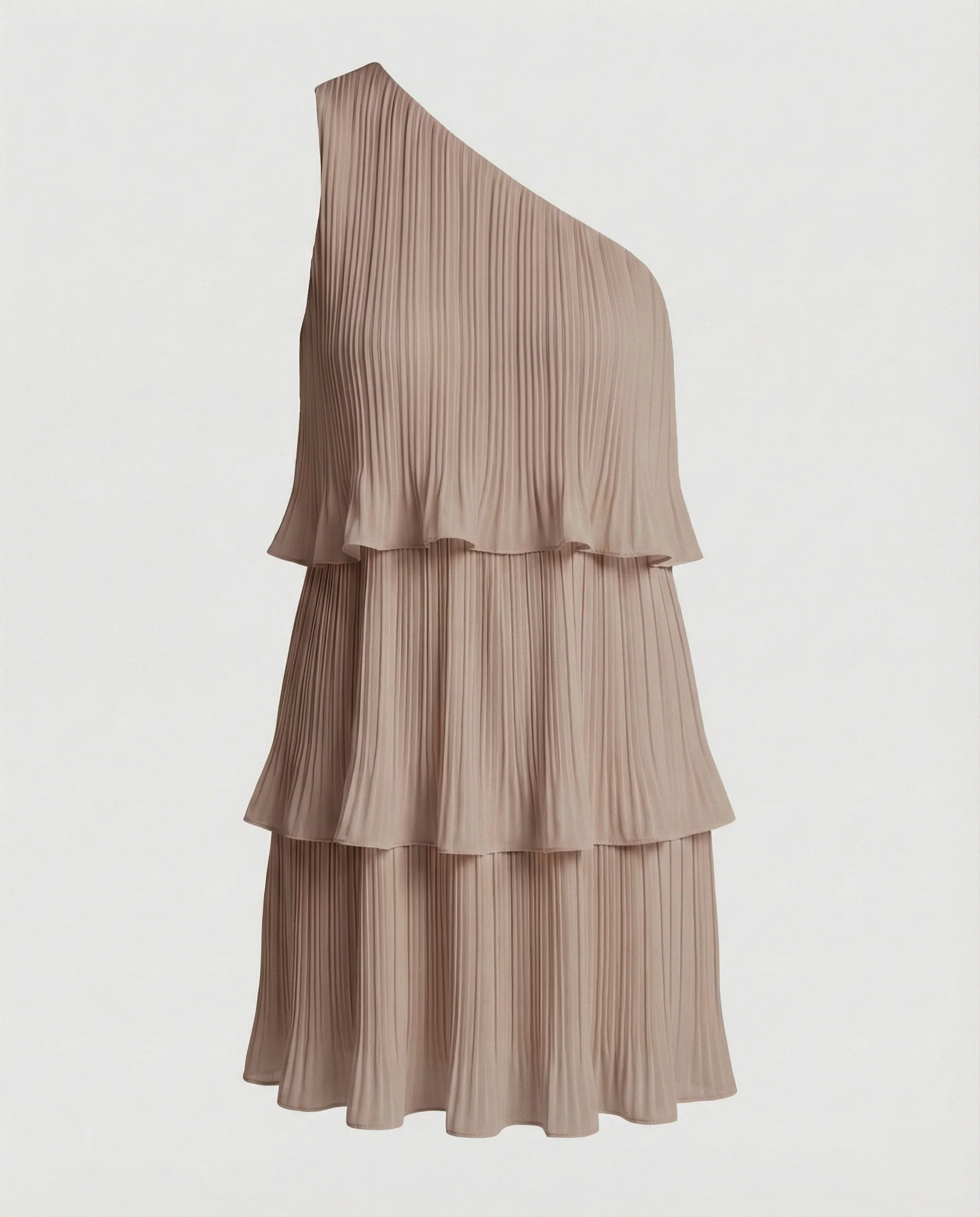 Damen Sommerkleid One Shoulder mit Volants - Image 12