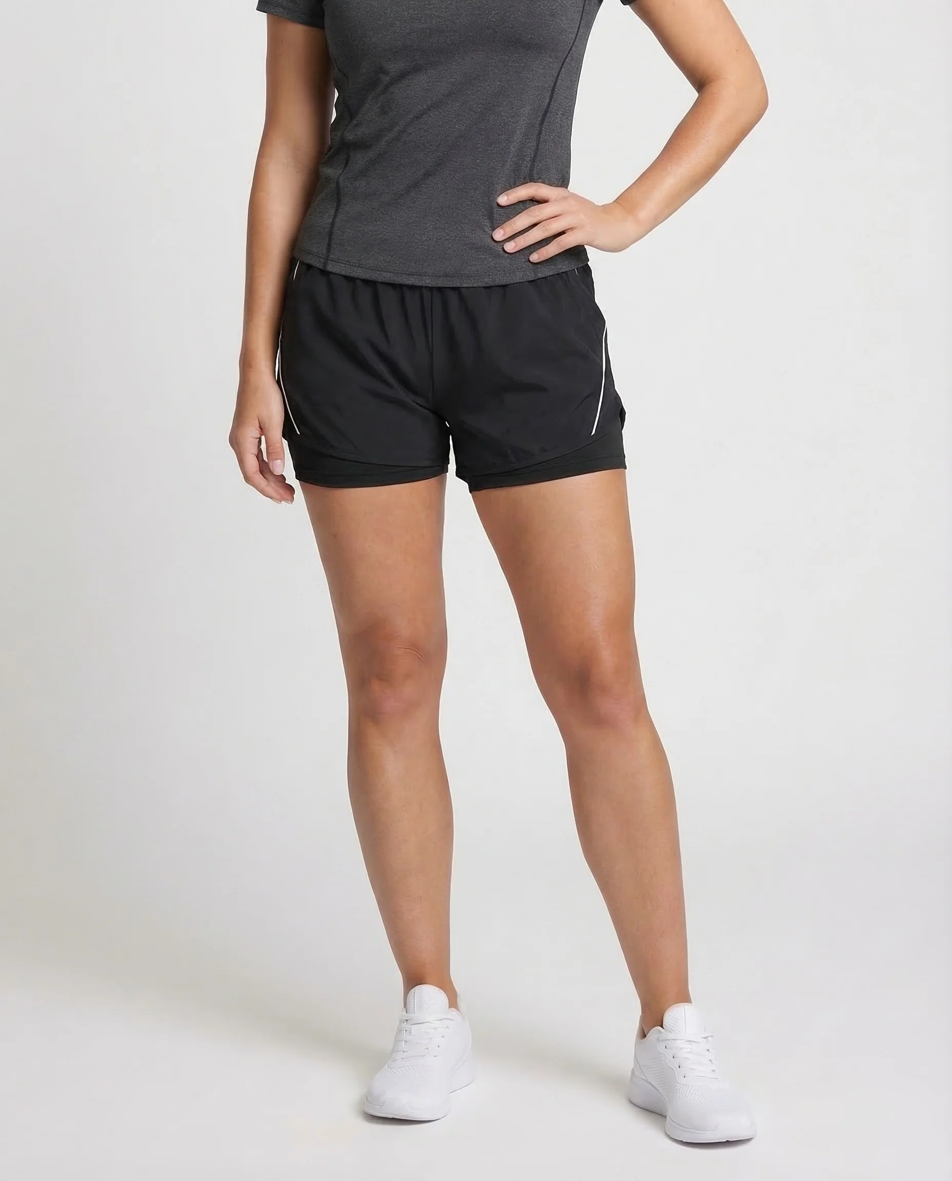 Damen Sport Set Laufshorts - Image 2