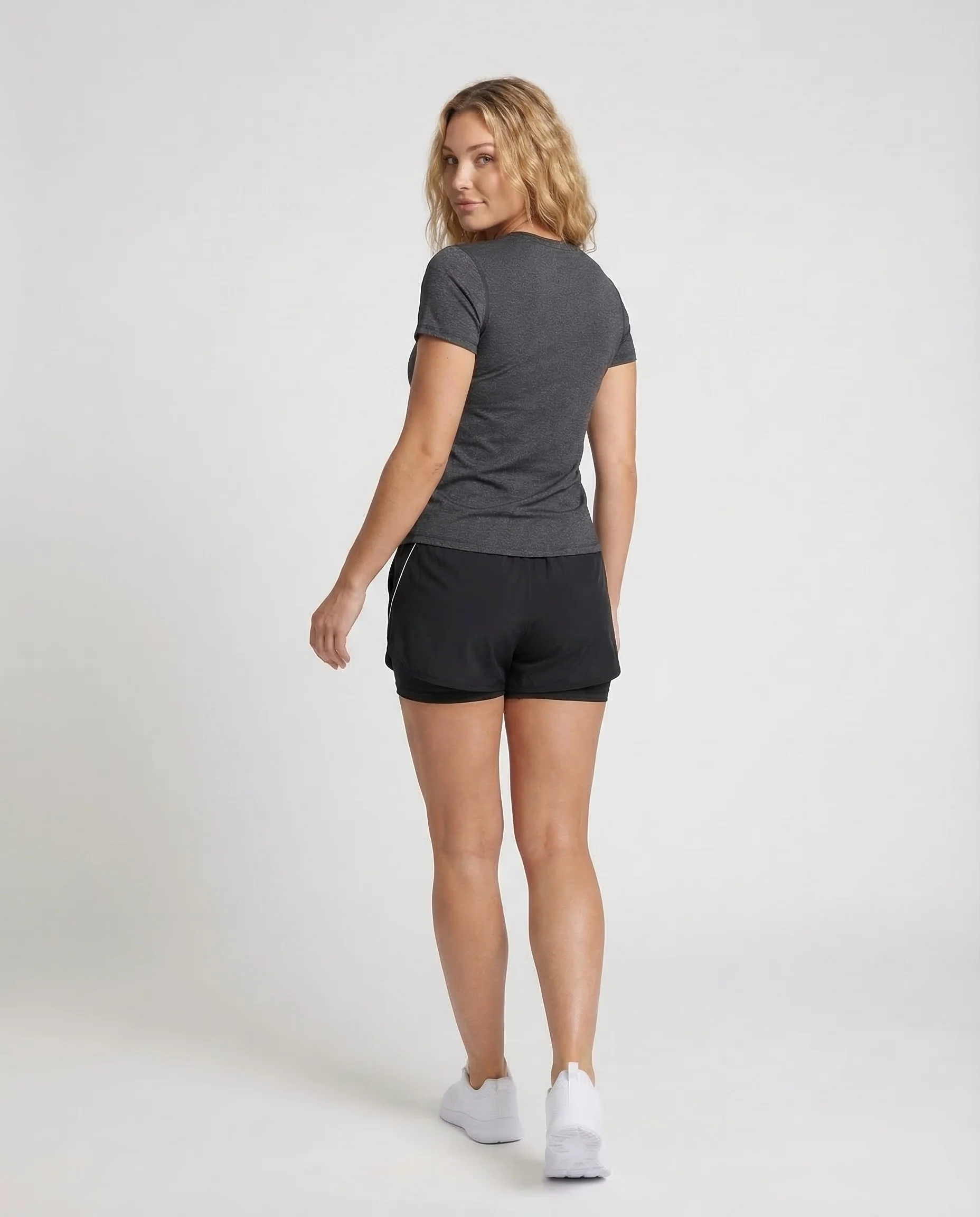 Damen Sport Set Laufshorts - Image 4
