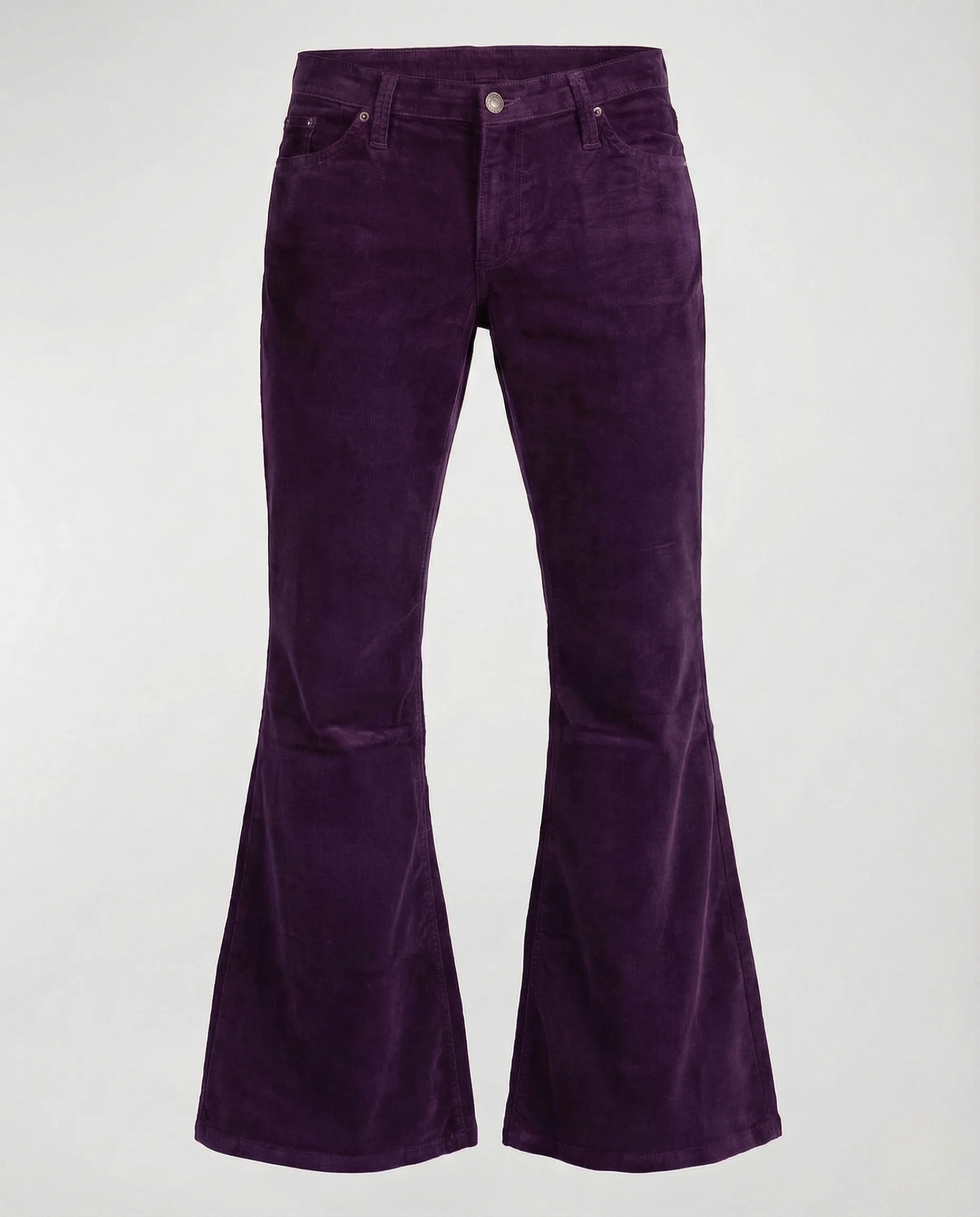 Damen Cordhose Schlag High Waist Stretch - Image 7