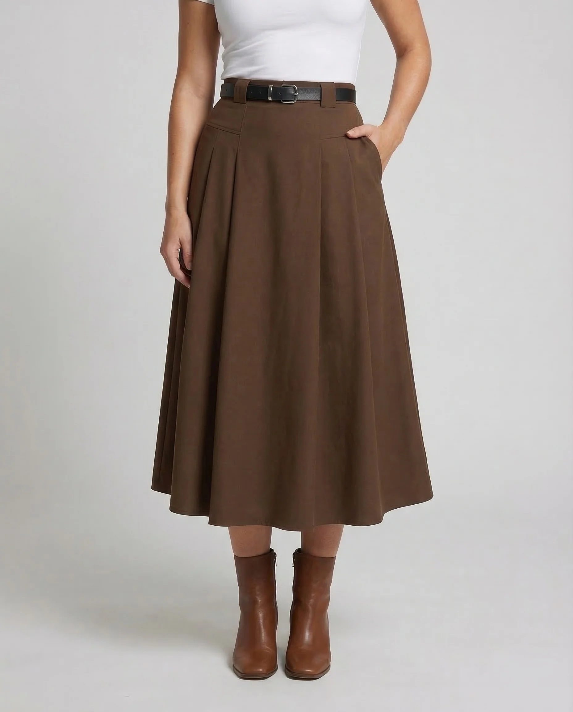 Damen Keilrock High Waist - Image 2