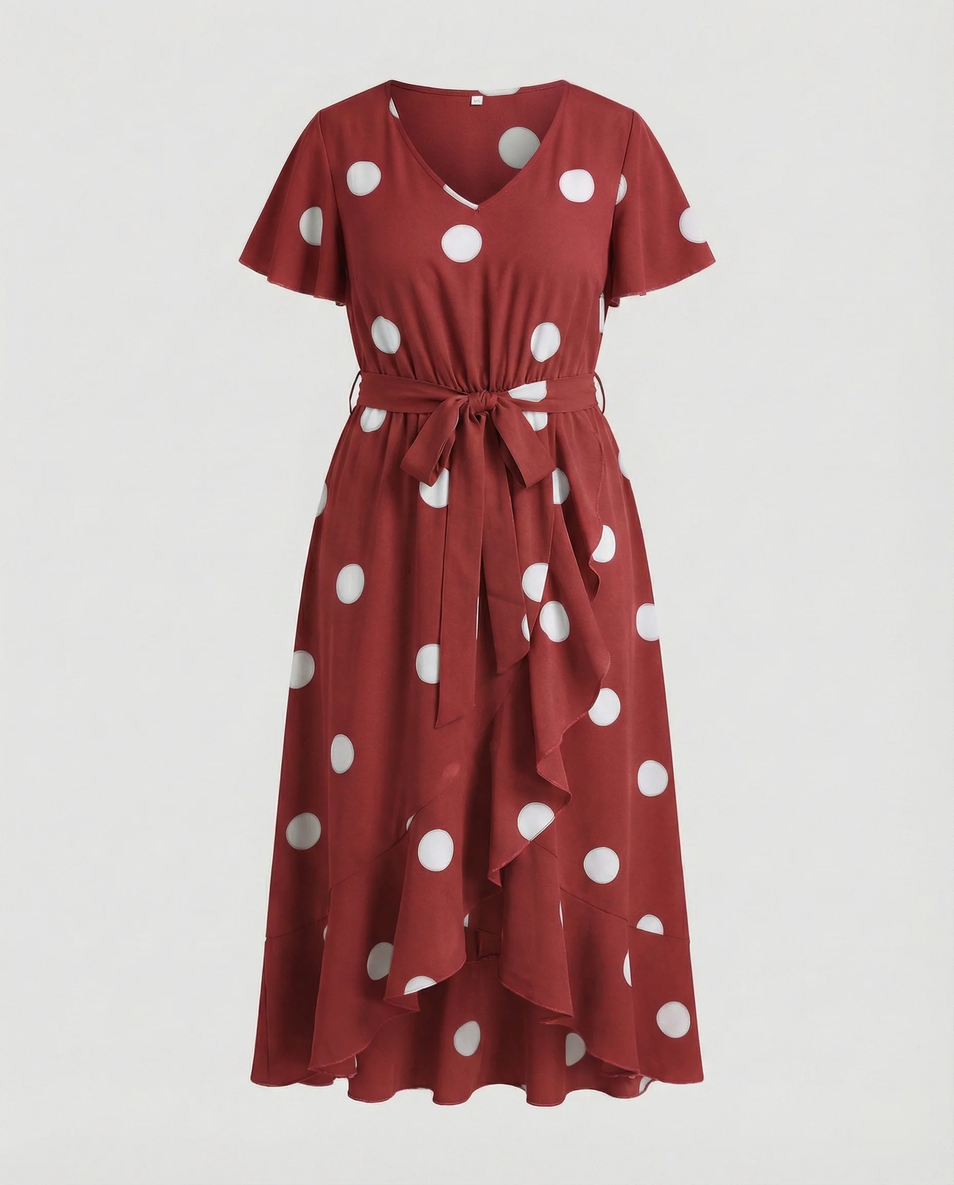 Maxikleid Sommer Damen Gepunktet - Image 10