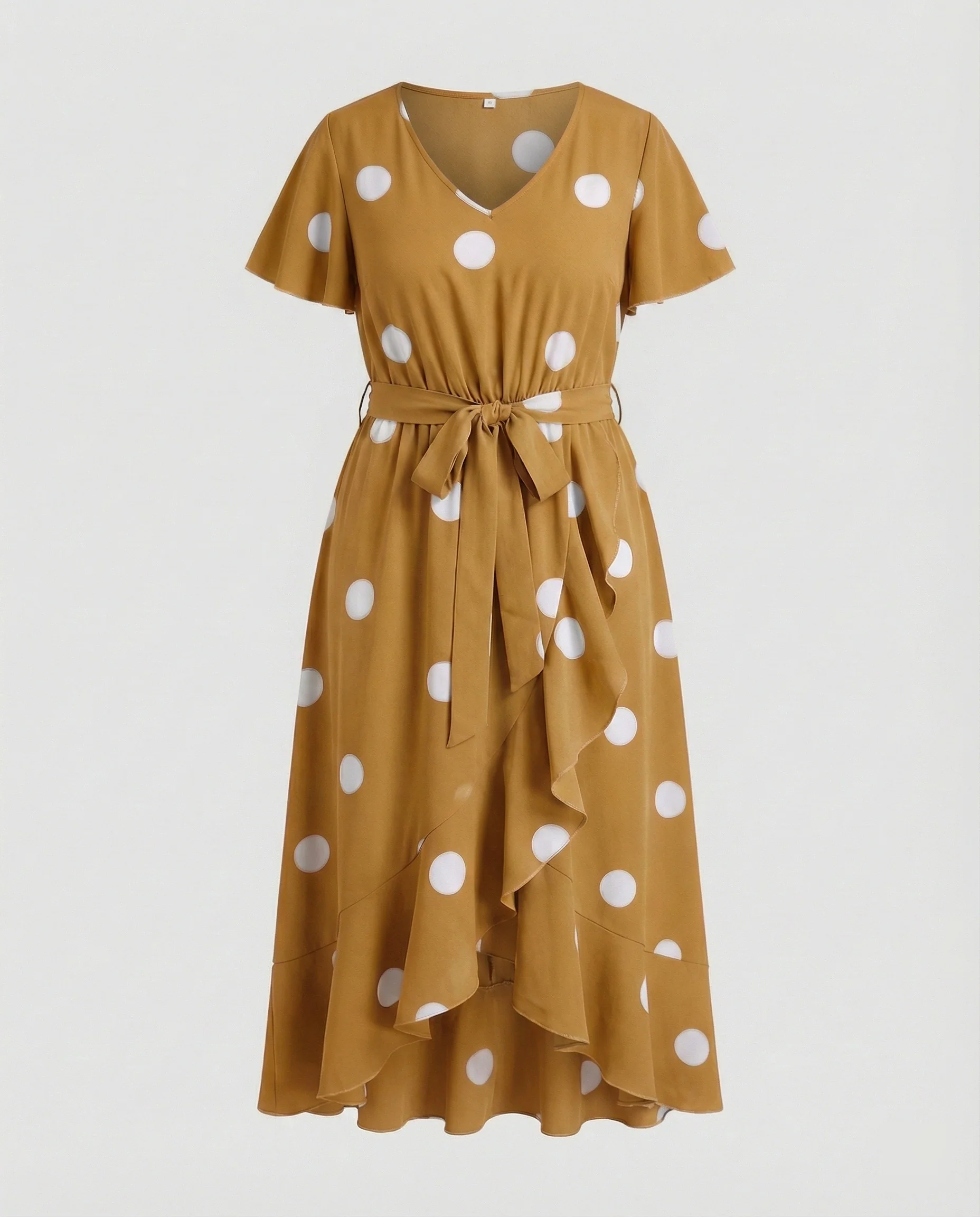 Maxikleid Sommer Damen Gepunktet - Image 8