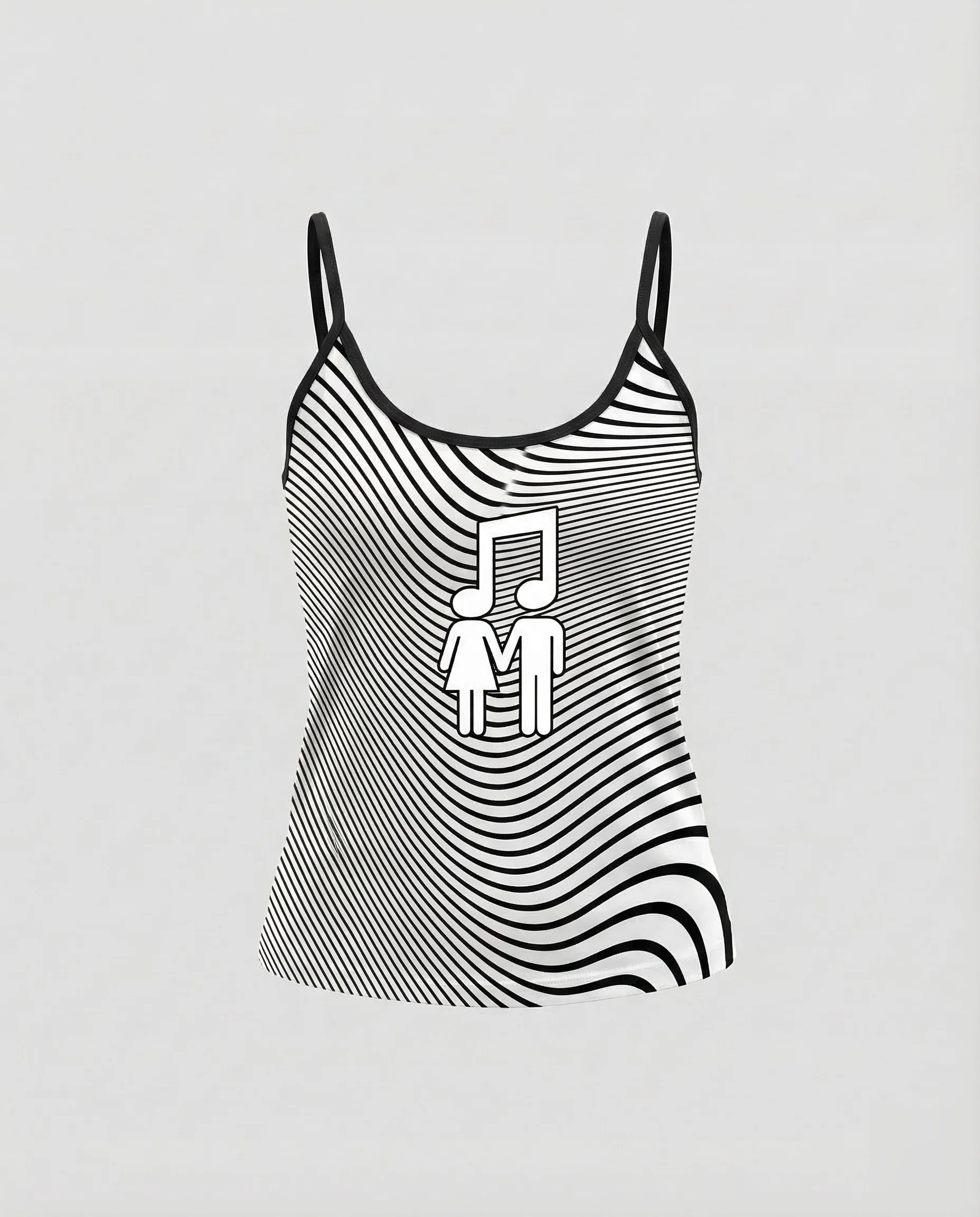 Damen Spaghettiträger Top Print - Image 12