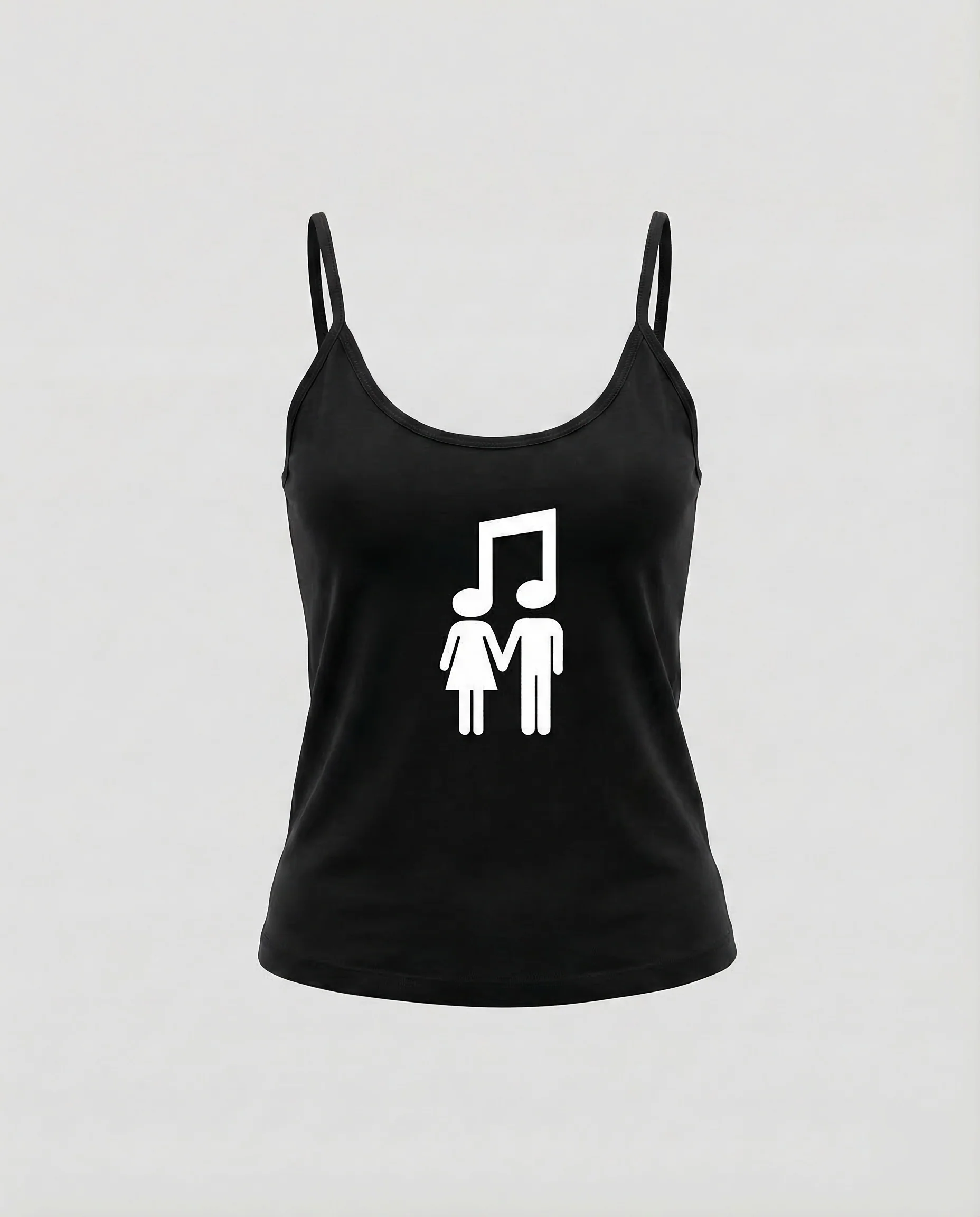 Damen Spaghettiträger Top Print - Image 18