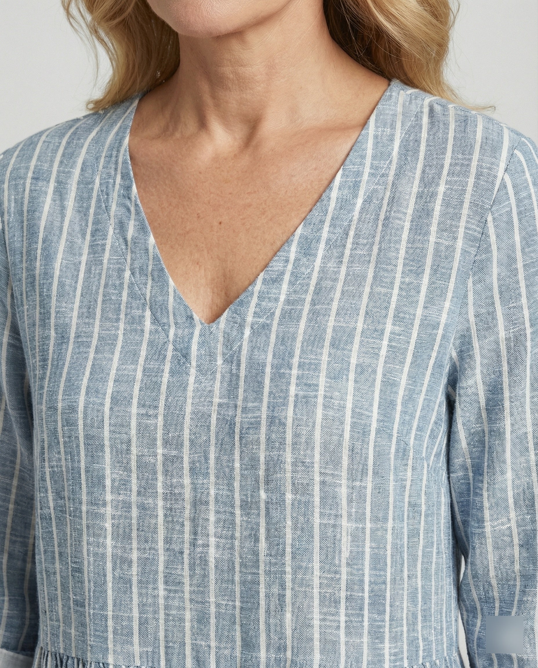 Damen Boho Maxikleid Sommer Leinenoptik - Image 45