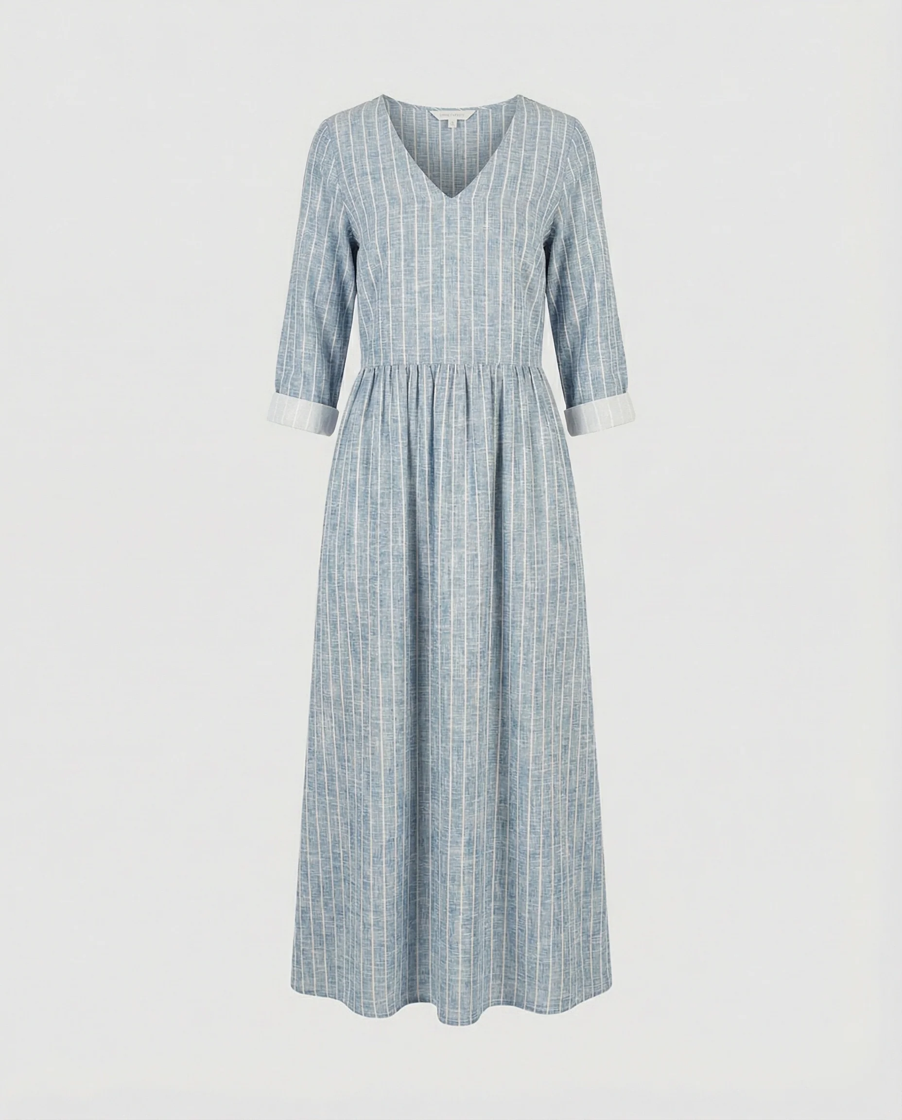 Damen Boho Maxikleid Sommer Leinenoptik - Image 47