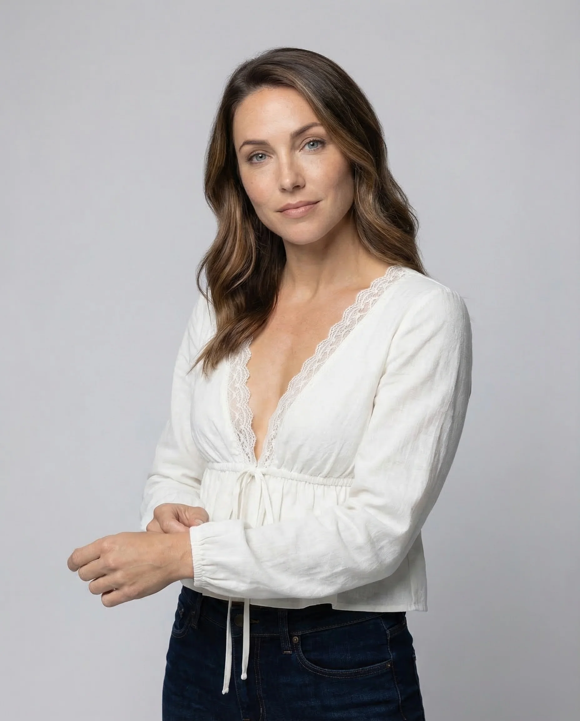 Damen Spitzenbluse Boho - Image 2