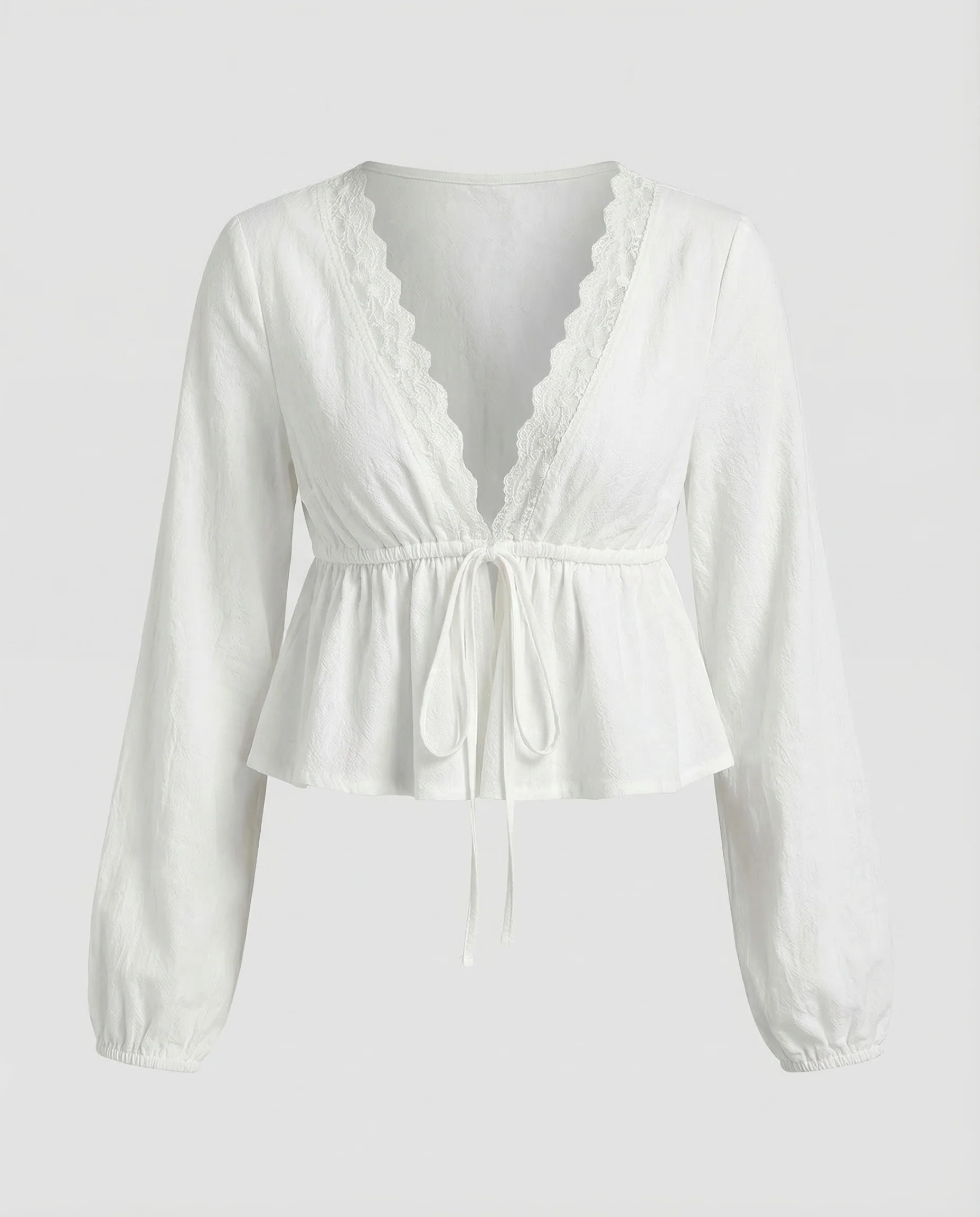Damen Spitzenbluse Boho - Image 4