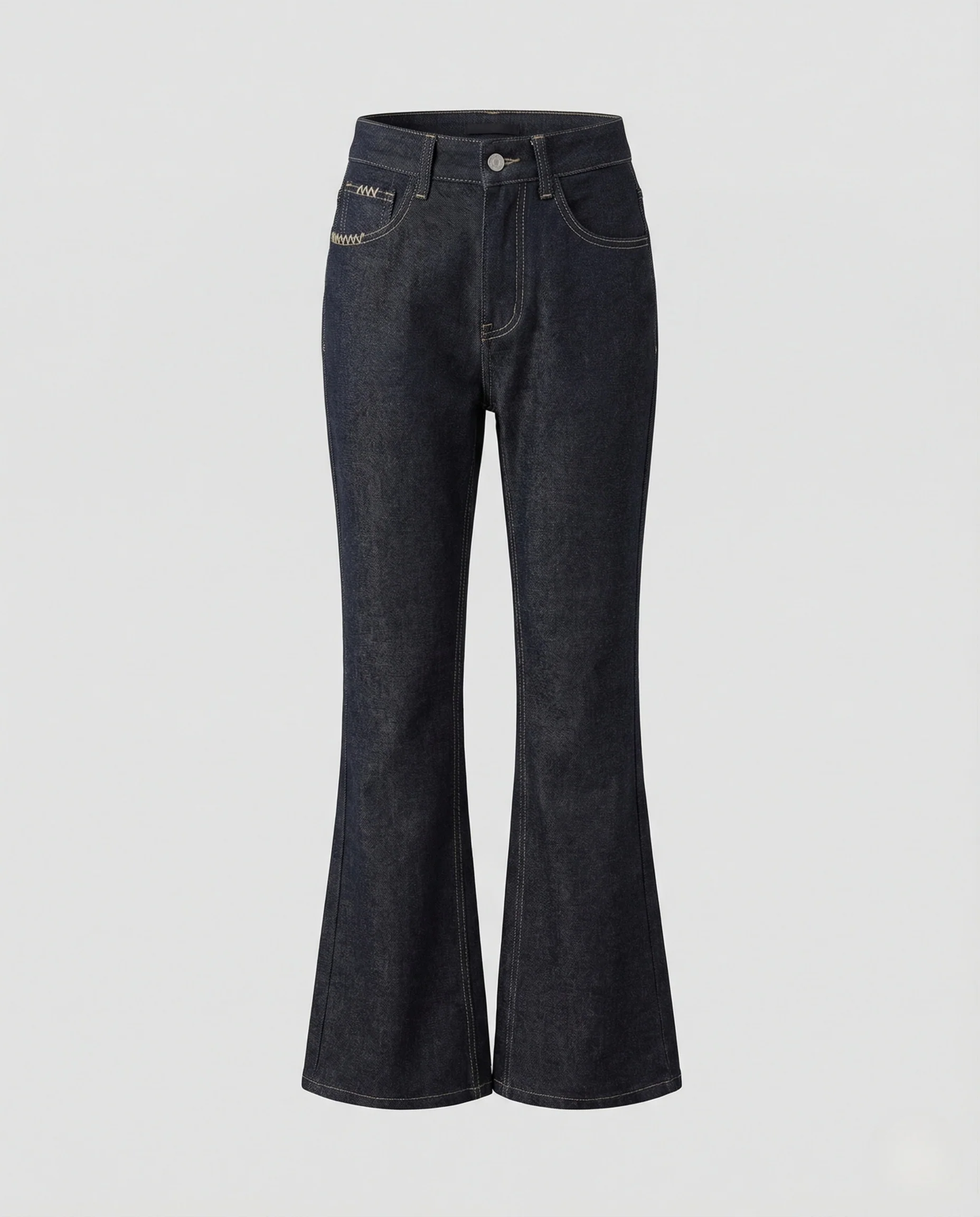 Damen Bootcut Jeans High Waist - Image 5
