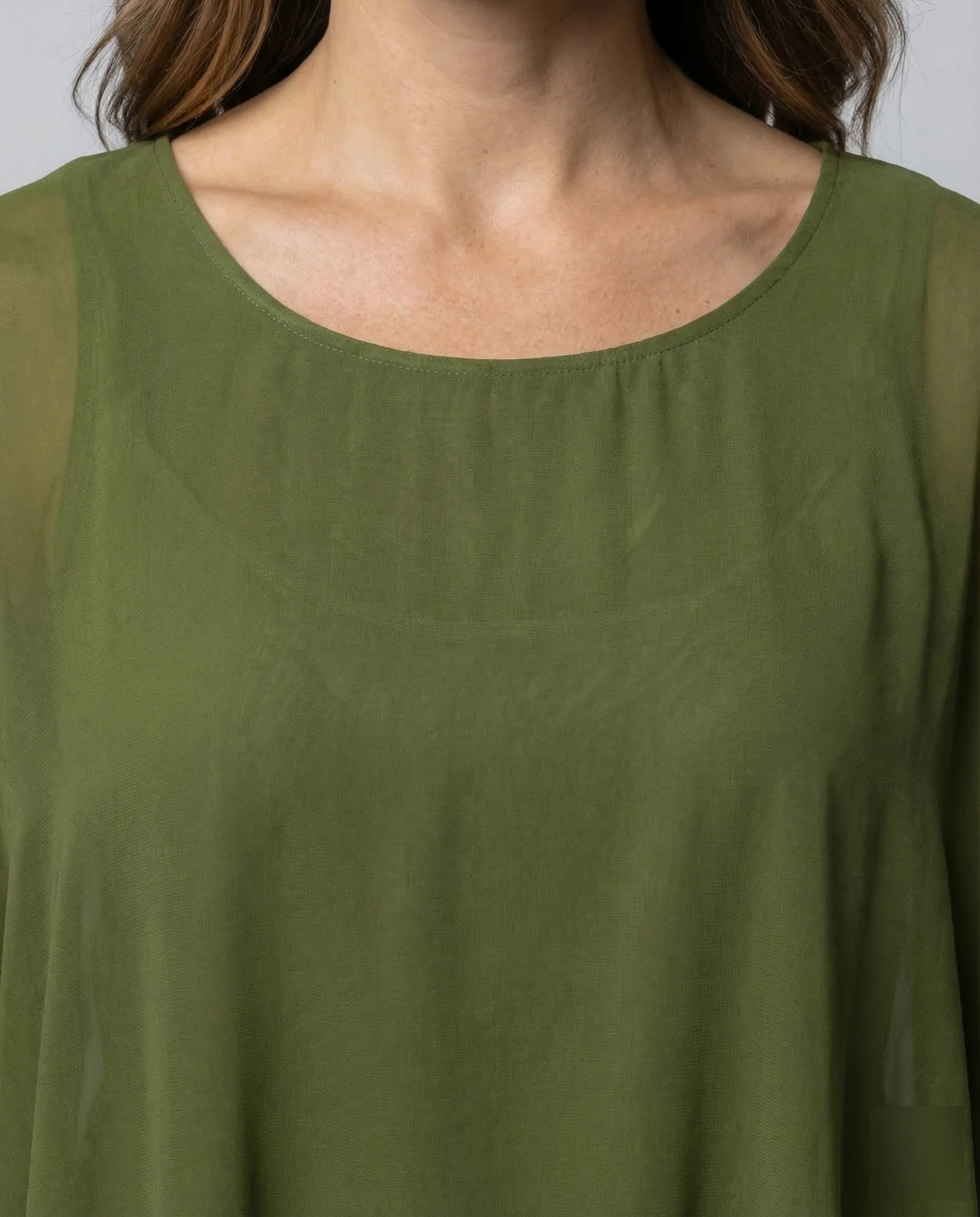 Maxikleid Sommer Damen Chiffon - Image 3