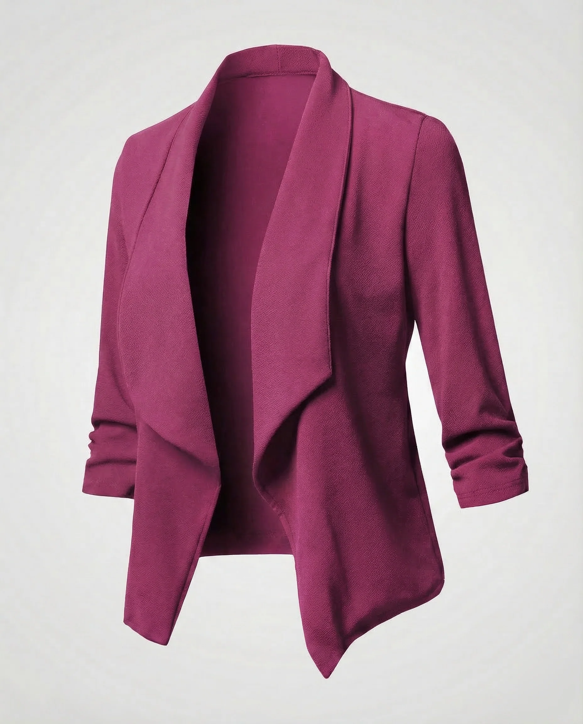 Damen Strick Blazer Wasserfall - Image 10