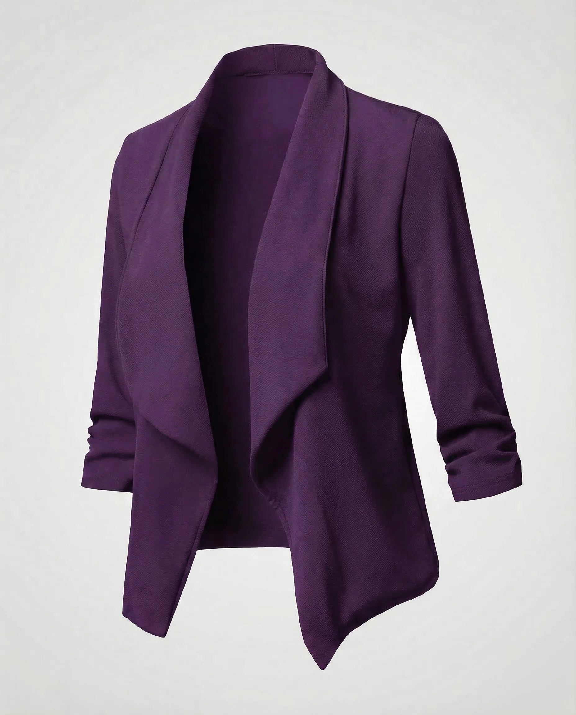 Damen Strick Blazer Wasserfall - Image 13
