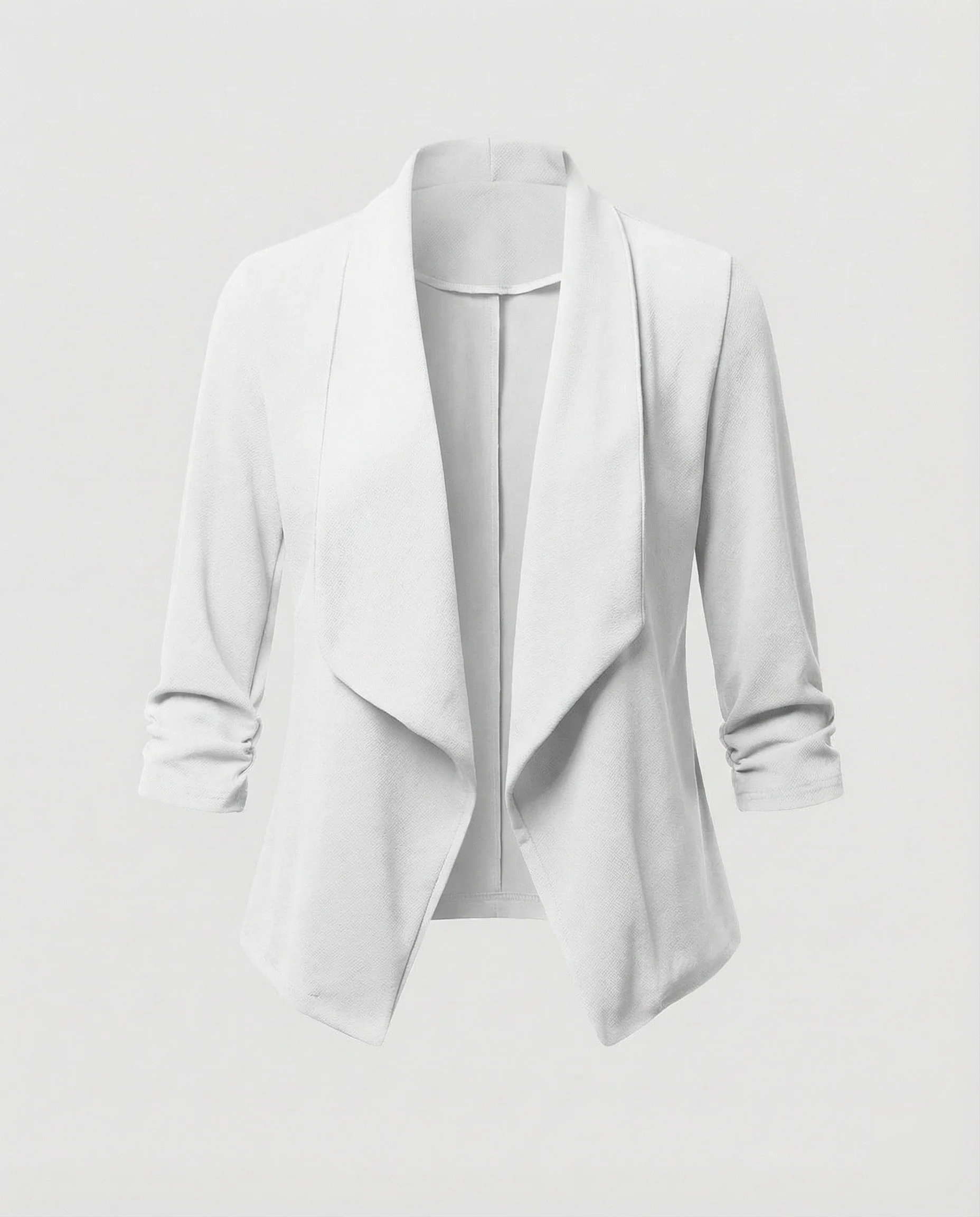 Damen Wasserfall Blazer Kurz - Image 11