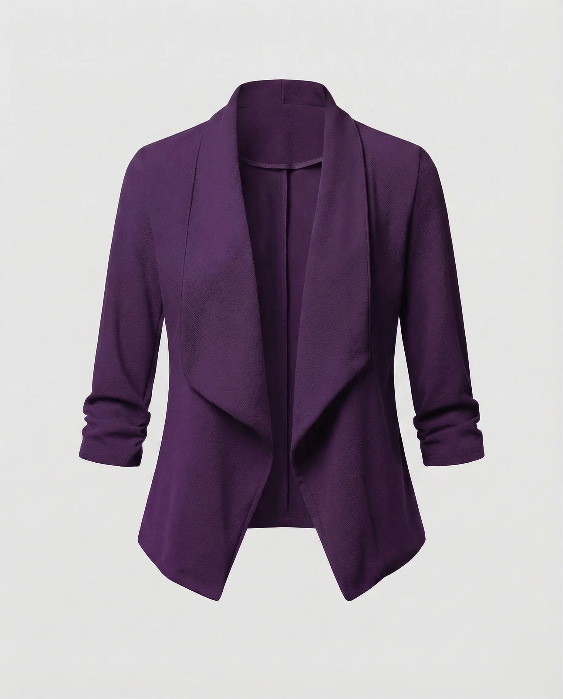 Damen Wasserfall Blazer Kurz - Image 9