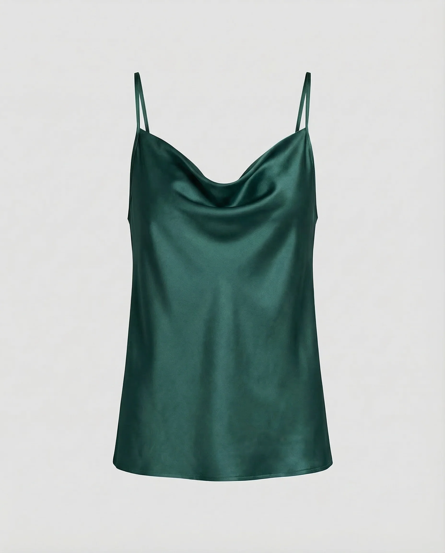 Damen Spaghettiträger Top Drapiert - Image 8