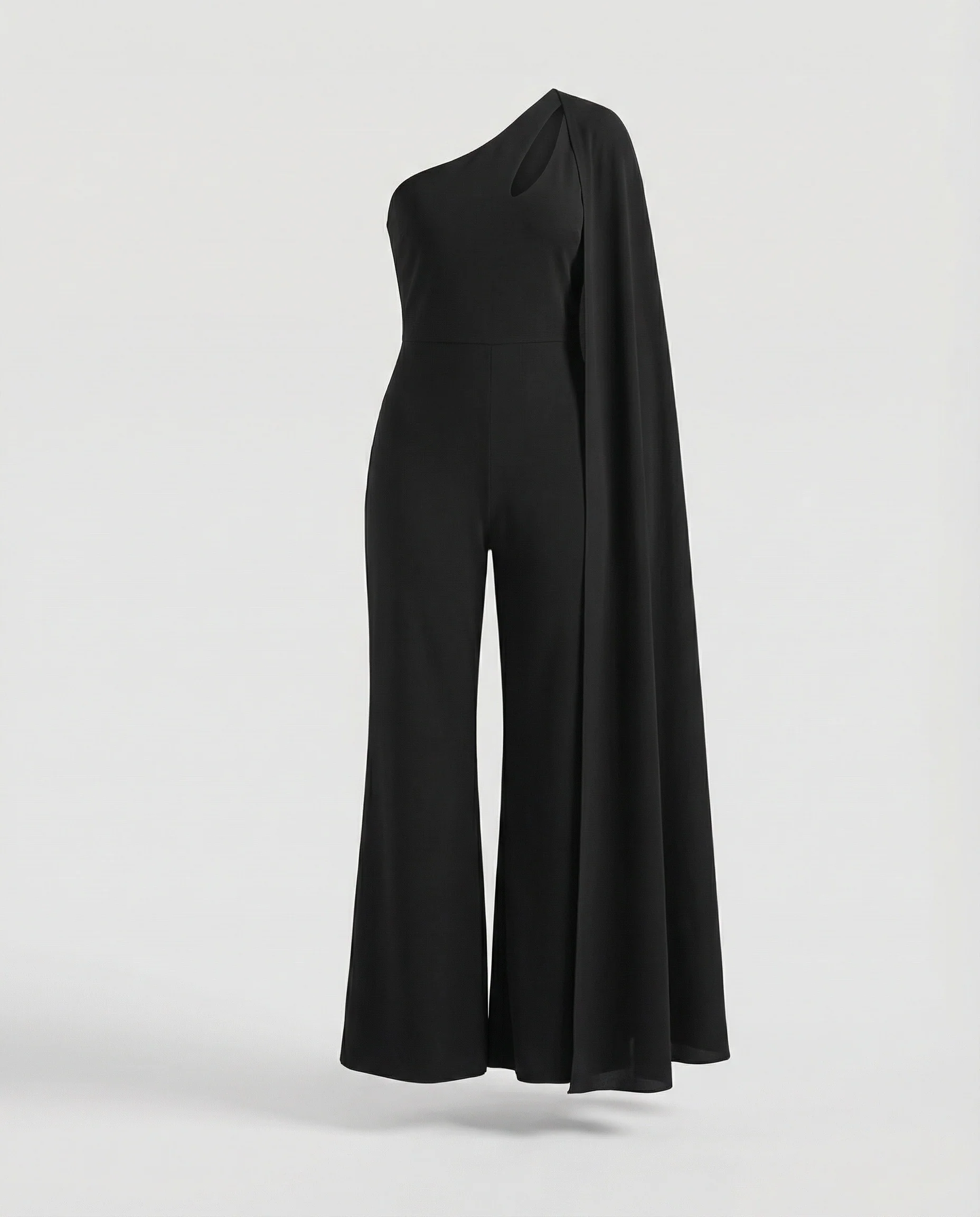 Damen Jumpsuit elegant One Shoulder - Image 5