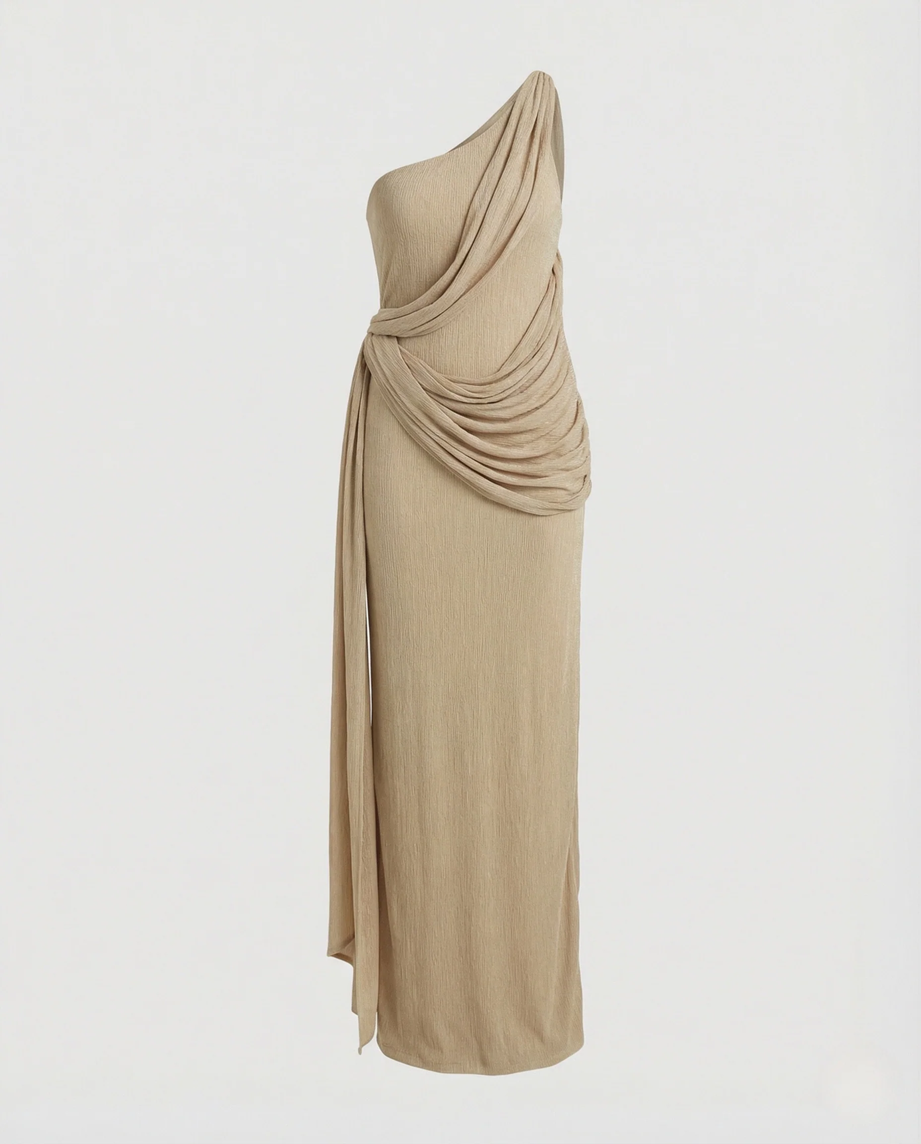 Damen Abendkleid Maxikleid One Shoulder - Image 3