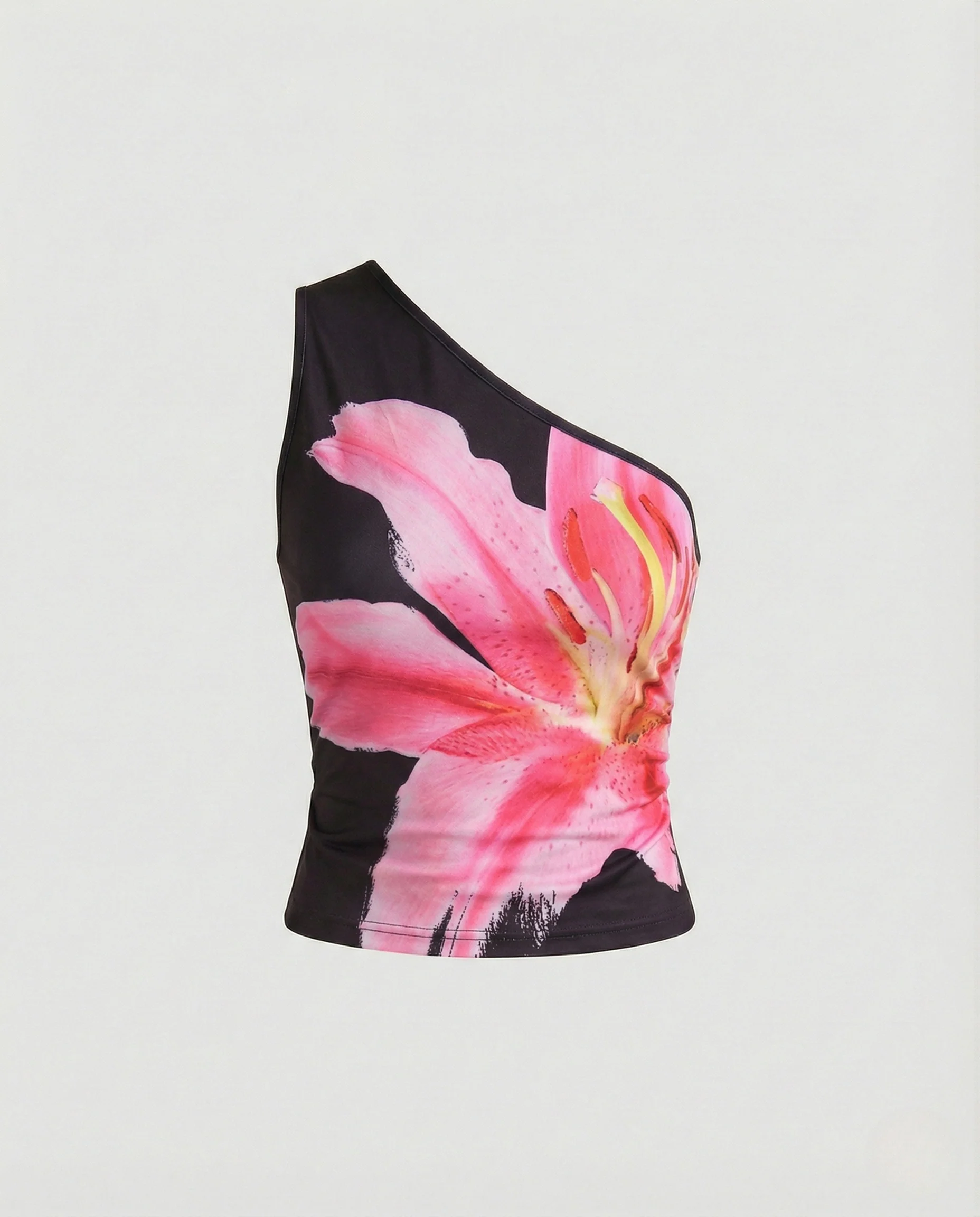 Top Damen Bauchfrei One Shoulder - Image 5
