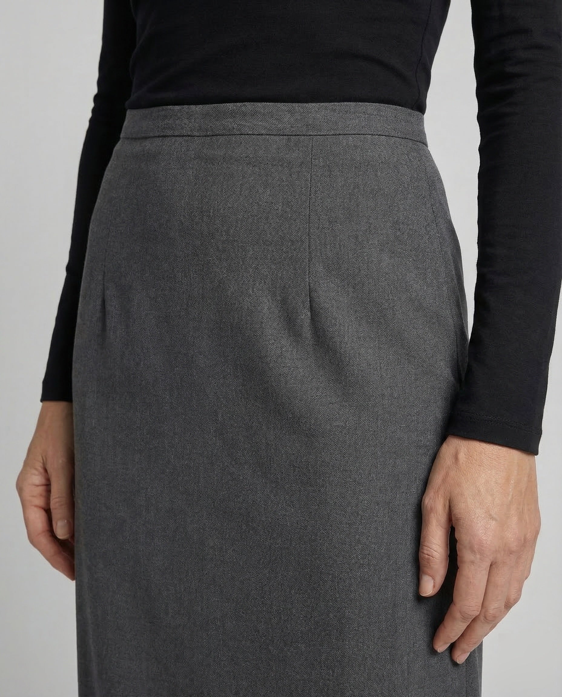 Damen Maxirock Schlitz Elegant - Image 3