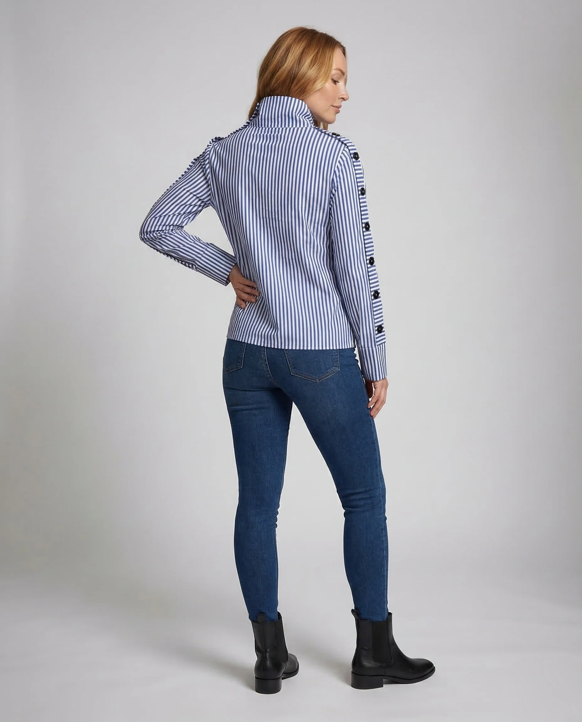 Damen Langarmbluse Elegant - Image 4