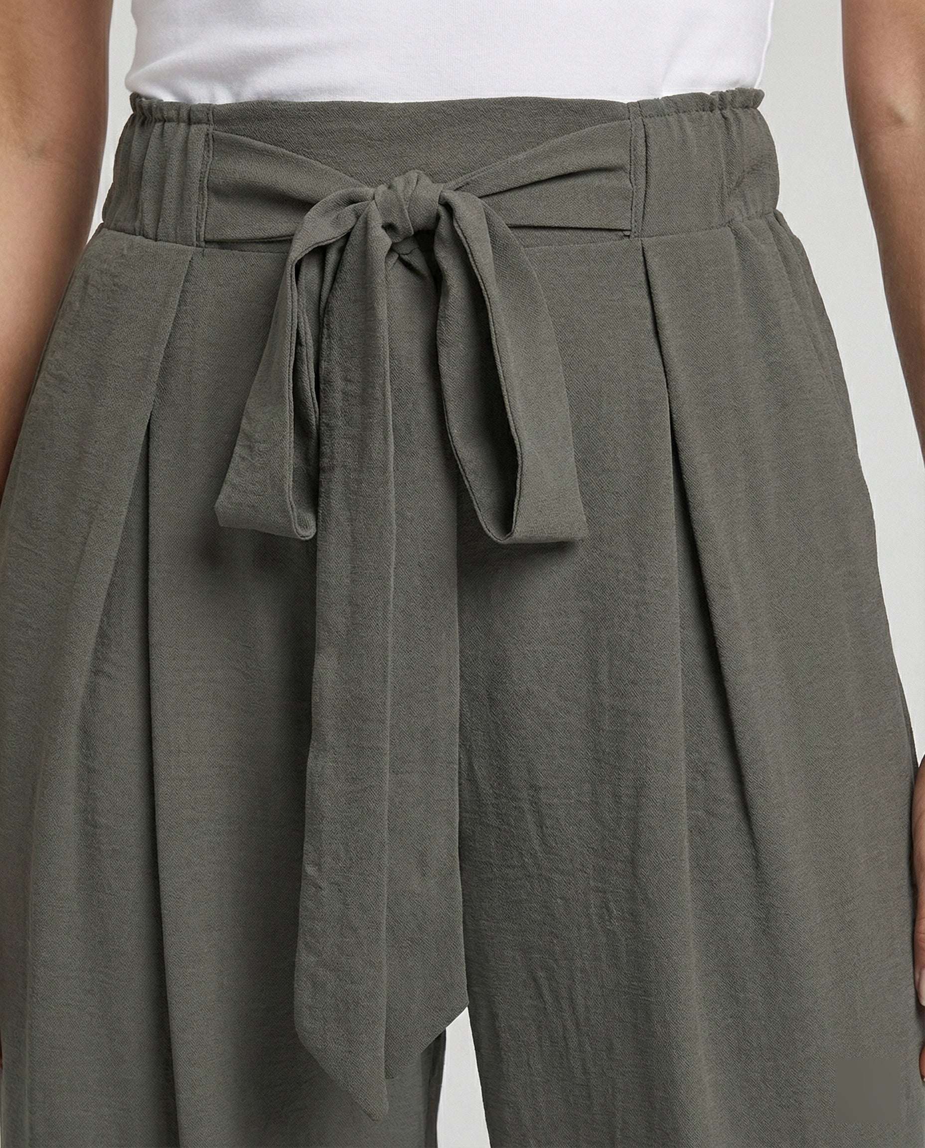Damen Stoffhose Damen Palazzo High Waist - Image 4