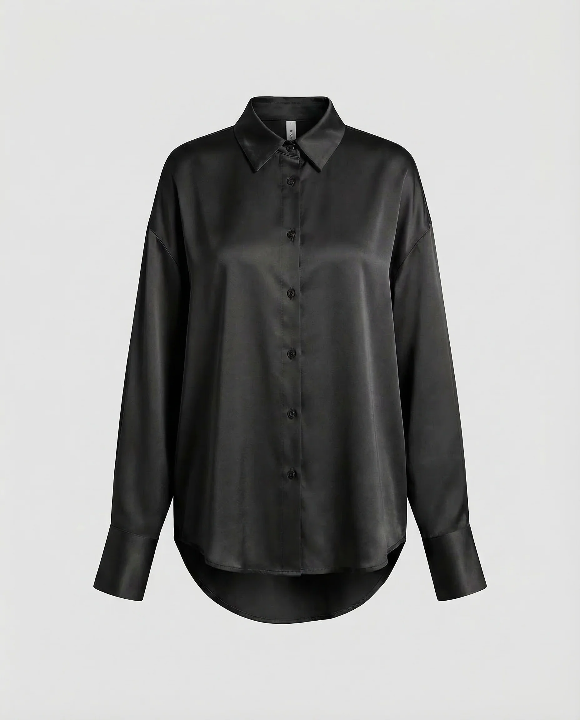 Damen Satinbluse Oversize - Image 6
