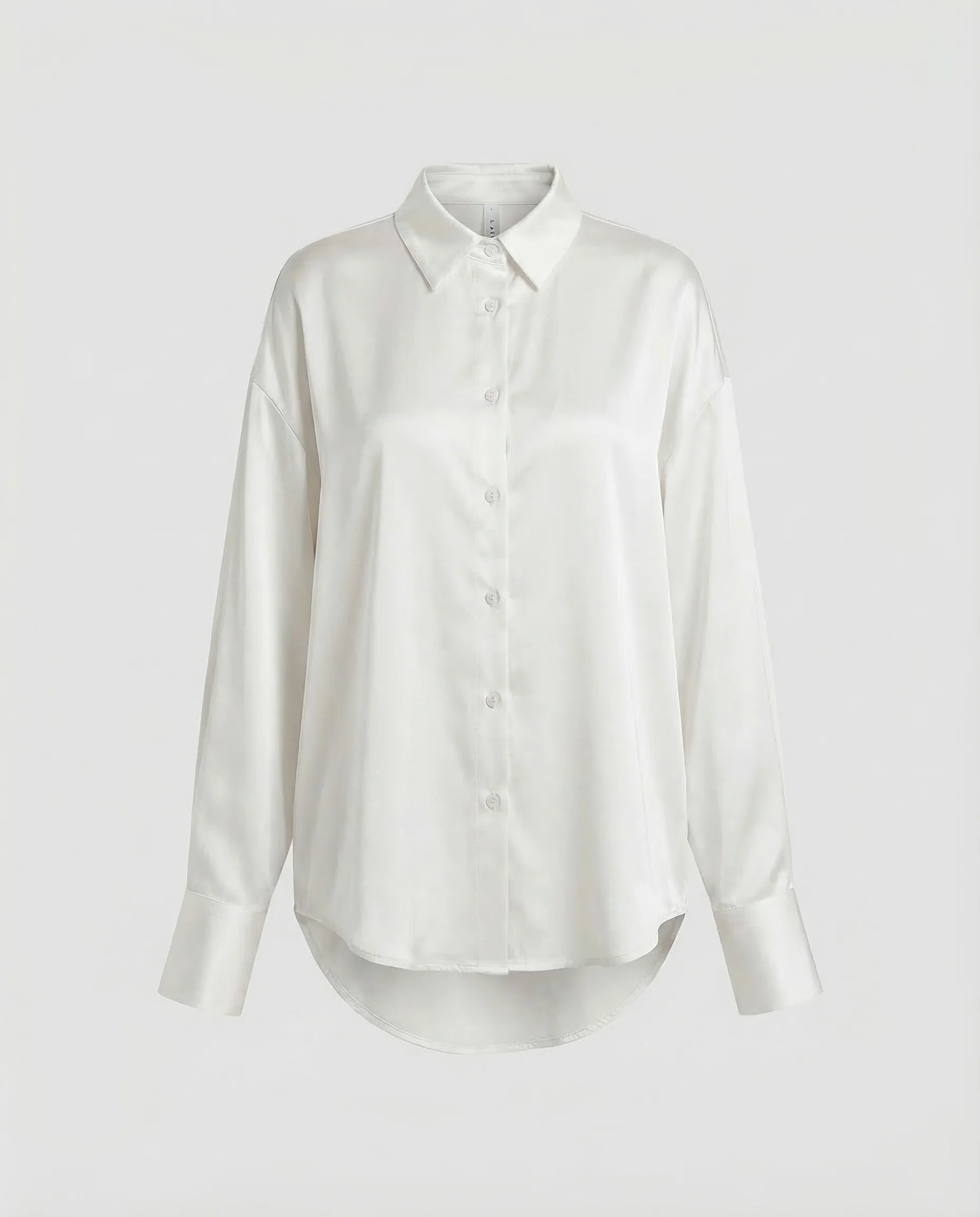 Damen Satinbluse Oversize - Image 7