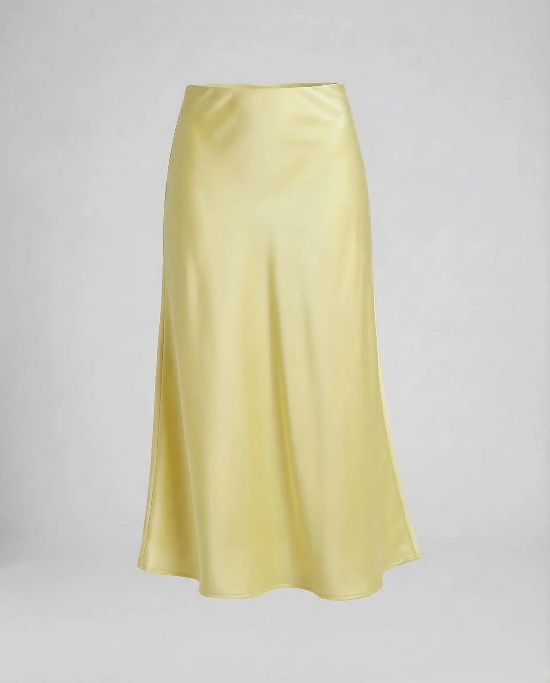 Damen Satinrock Maxi - Image 5