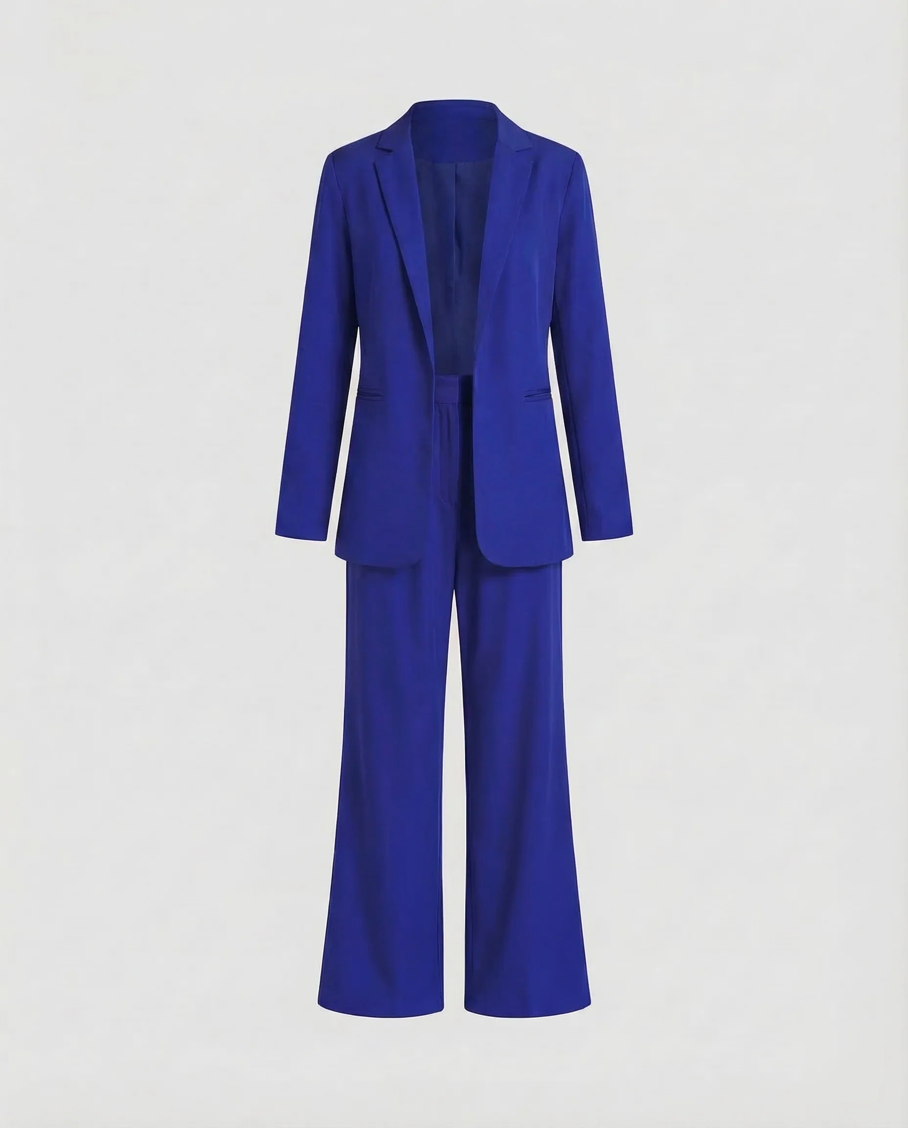 Eleganter Hosenanzug Damen mit weitem Bein - Image 10
