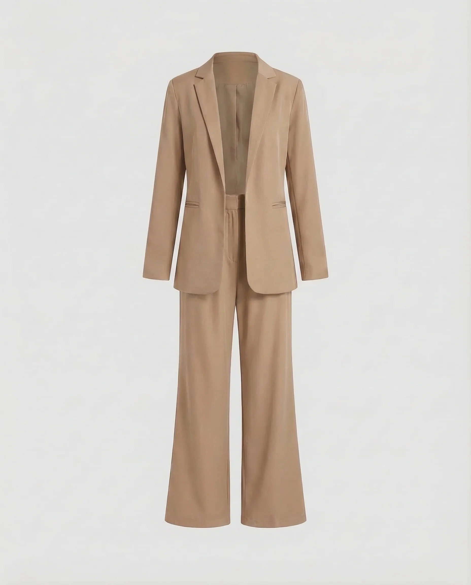 Eleganter Hosenanzug Damen mit weitem Bein - Image 16