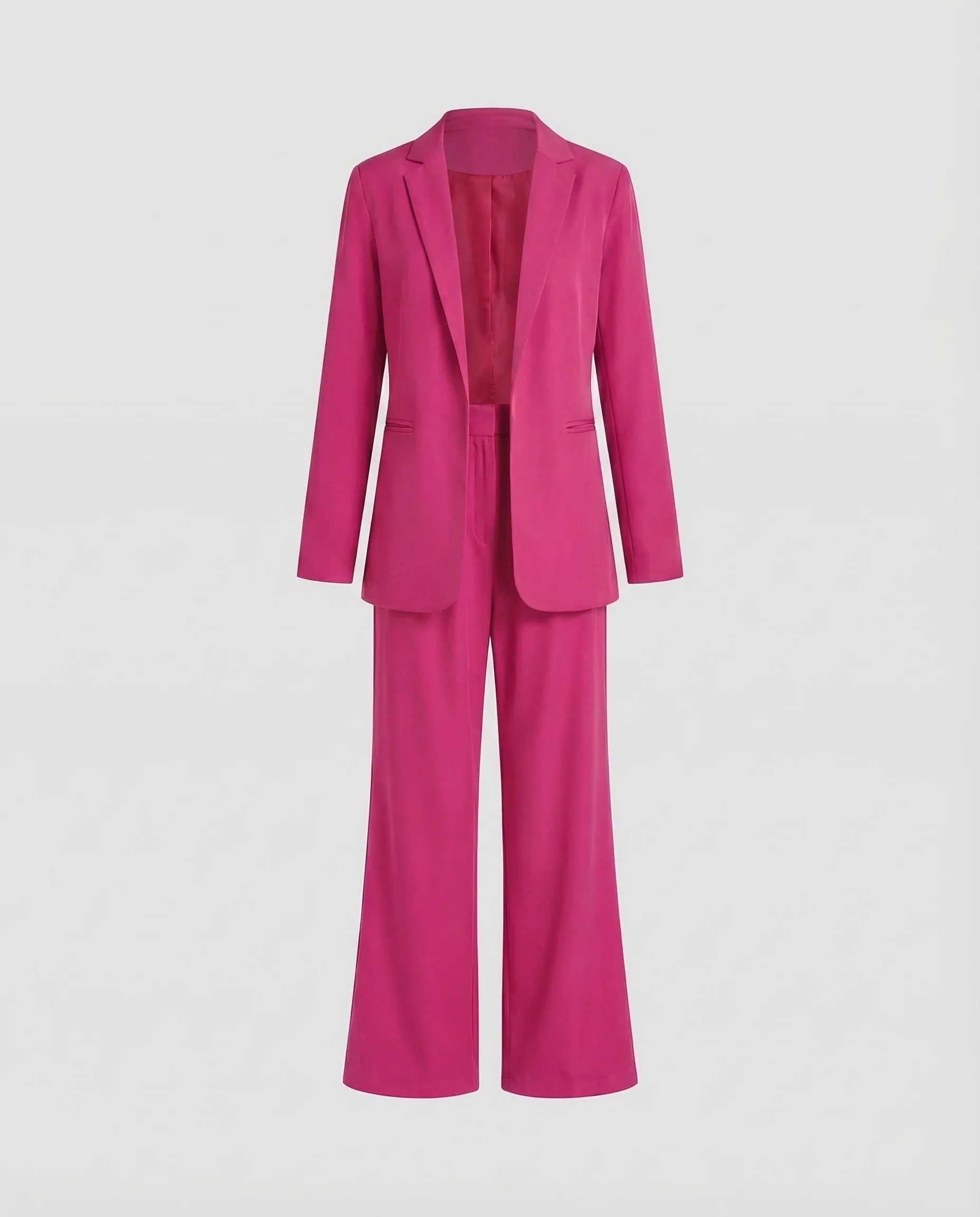 Eleganter Hosenanzug Damen mit weitem Bein - Image 7