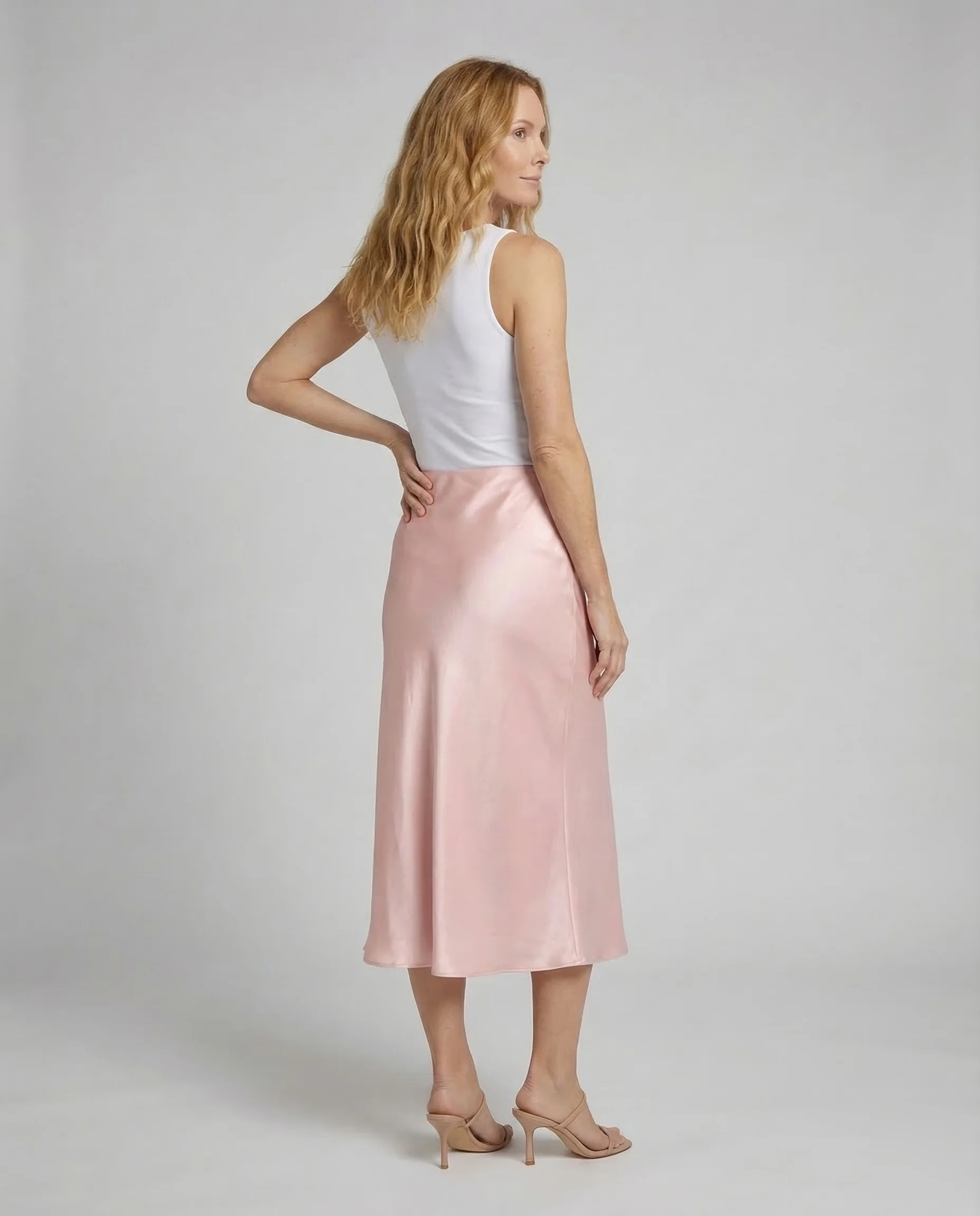Damen Satin Sliprock Maxi - Image 4