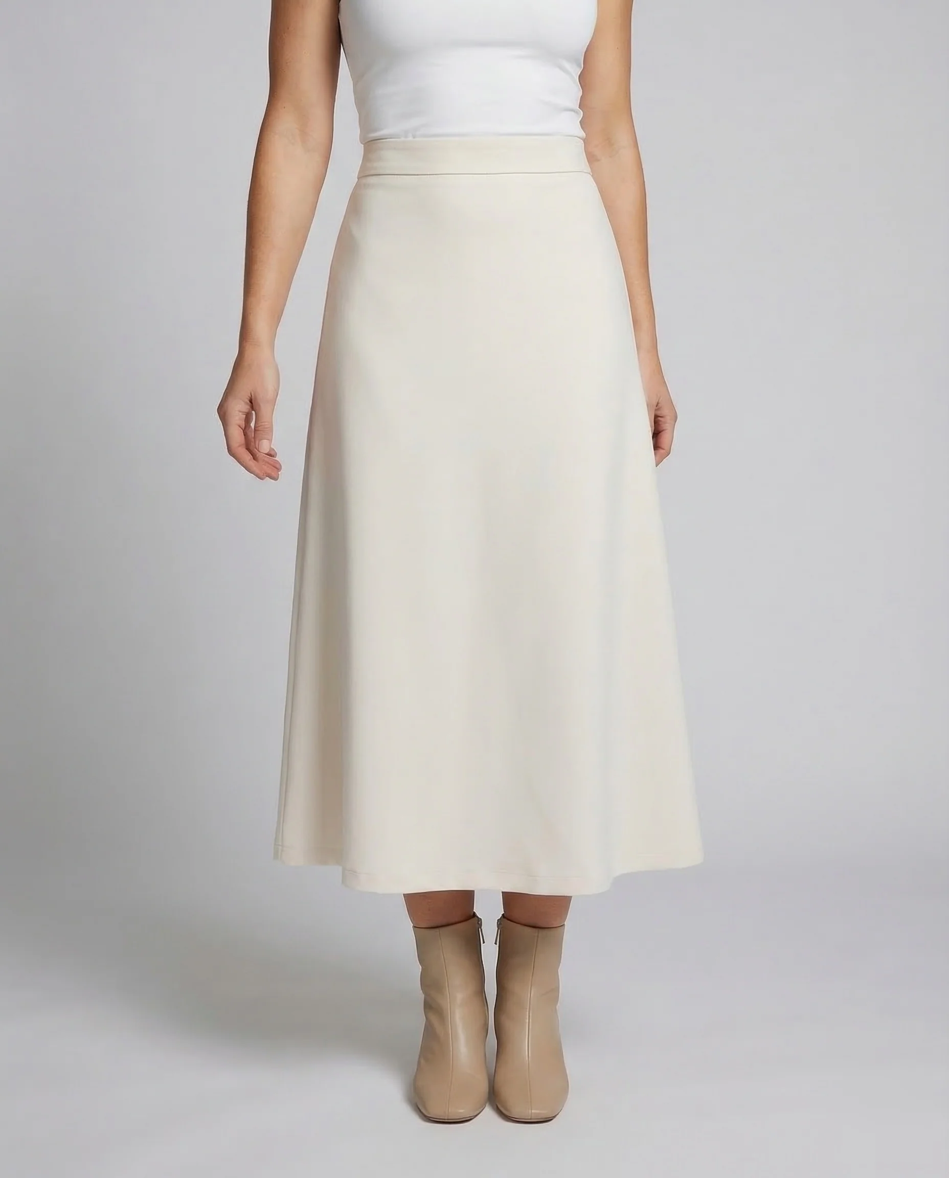 Damen Midirock A Linie Elegant - Image 2