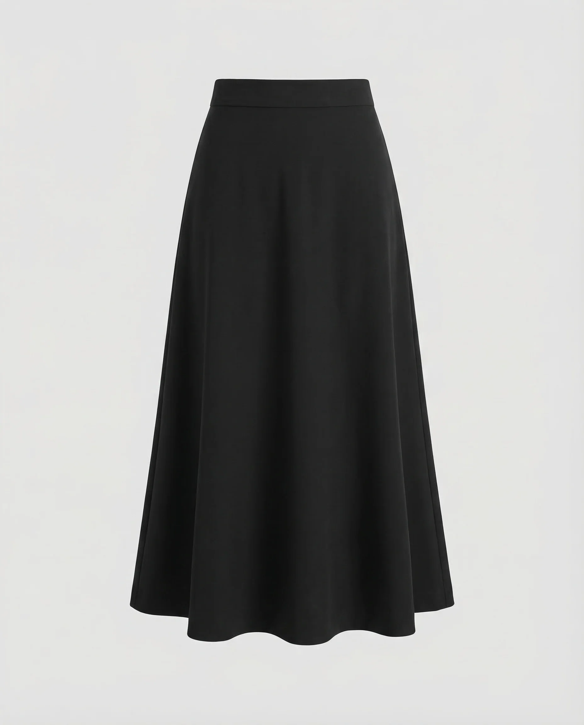 Damen Midirock Crepe A Linie - Image 5