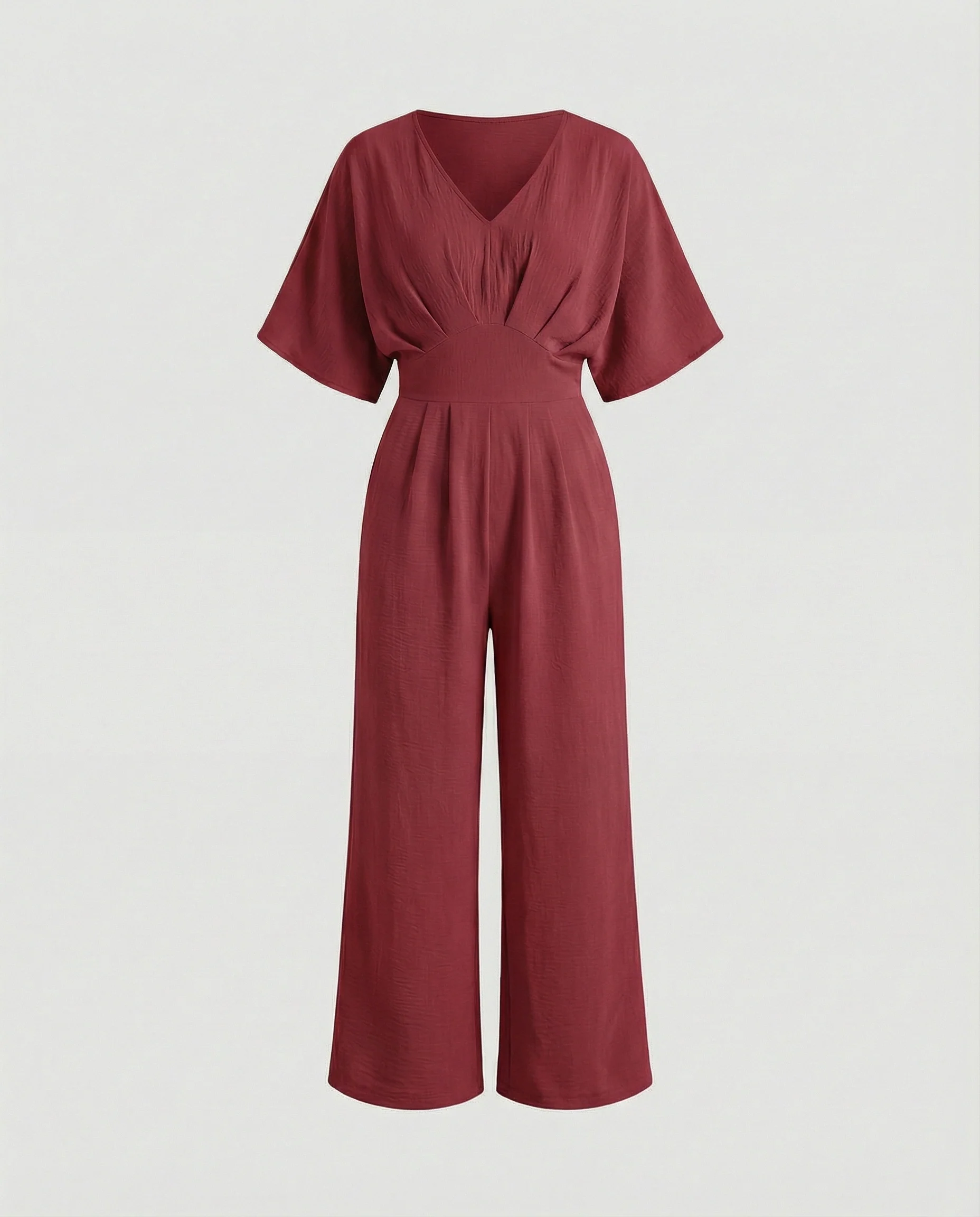 Eleganter Overall mit V-Ausschnitt - Image 9