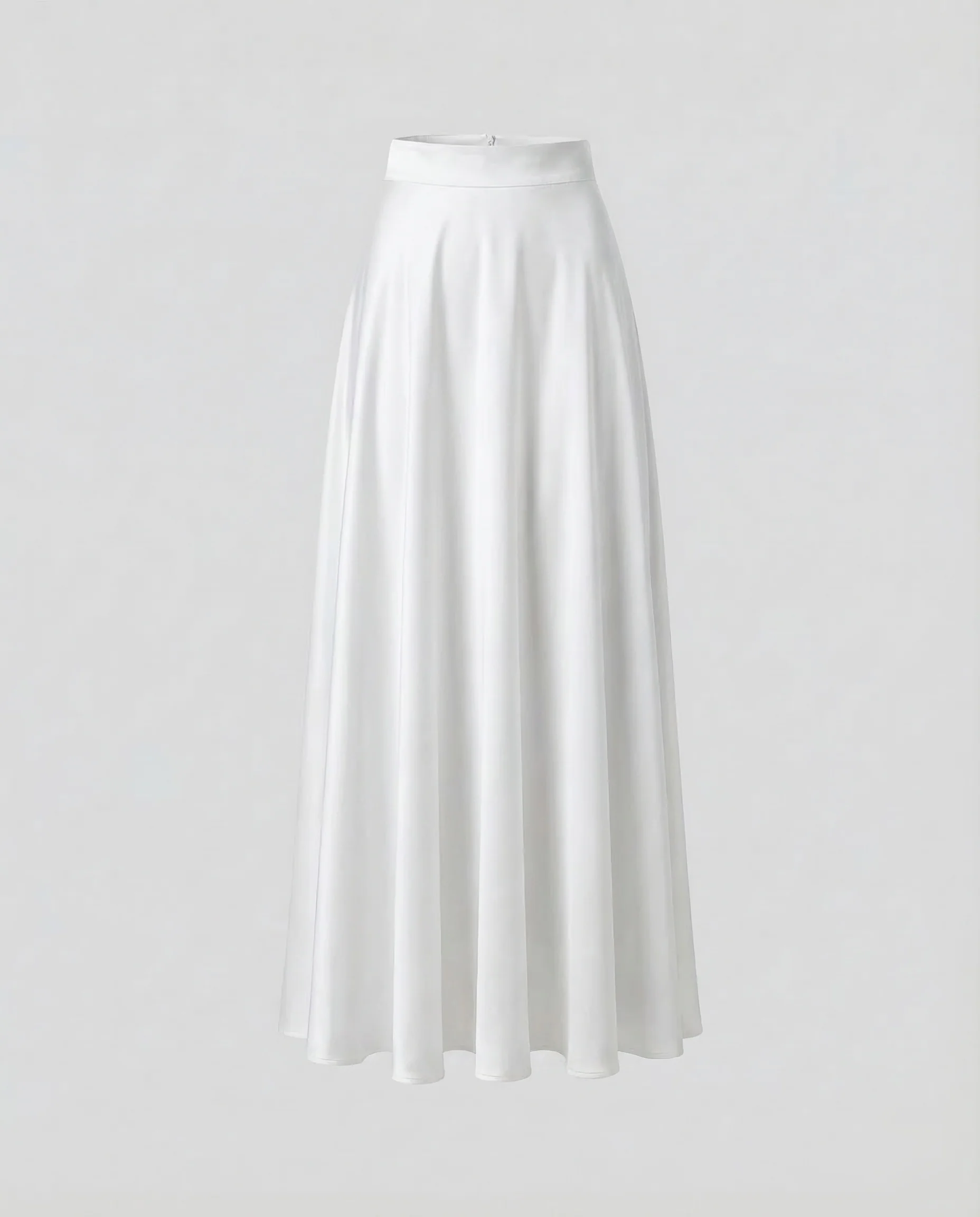 Damen Satin Midirock High Waist - Image 6