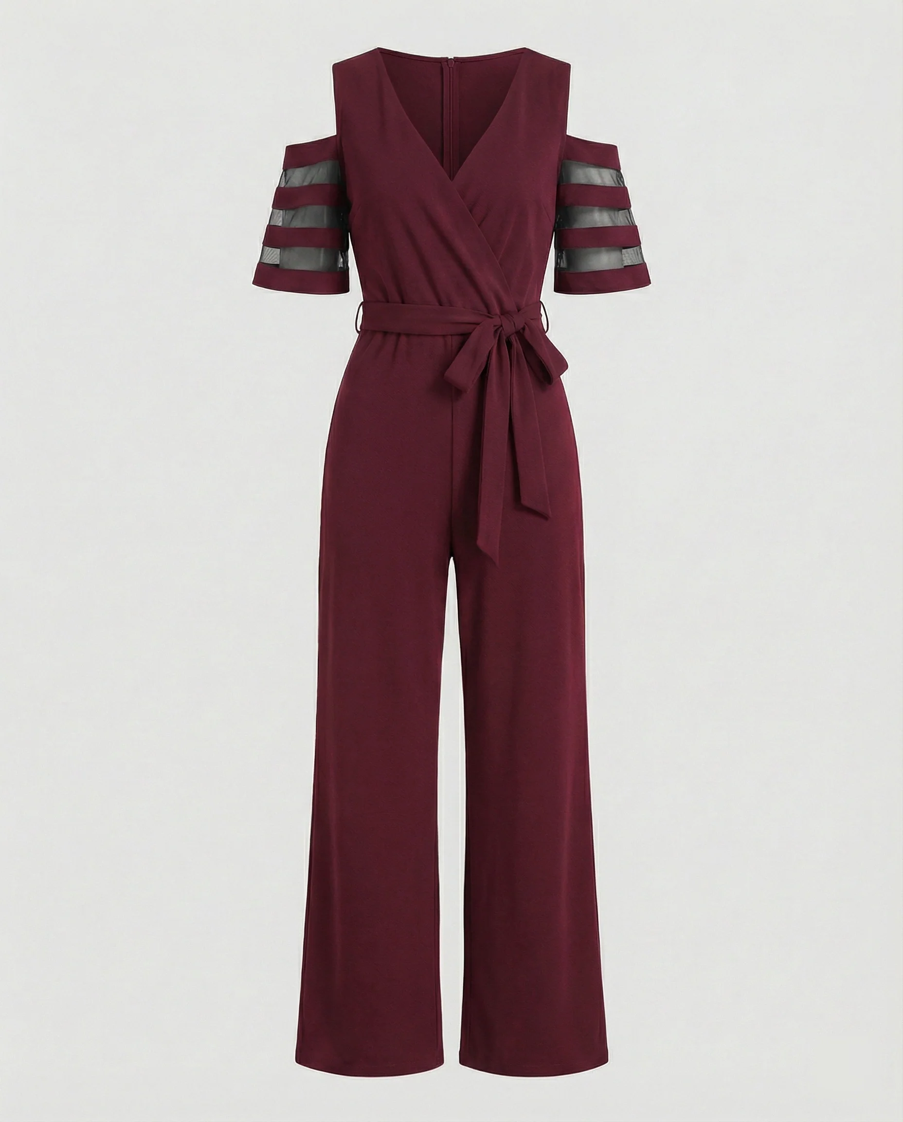 Damen Jumpsuit schulterfrei elegant - Image 5