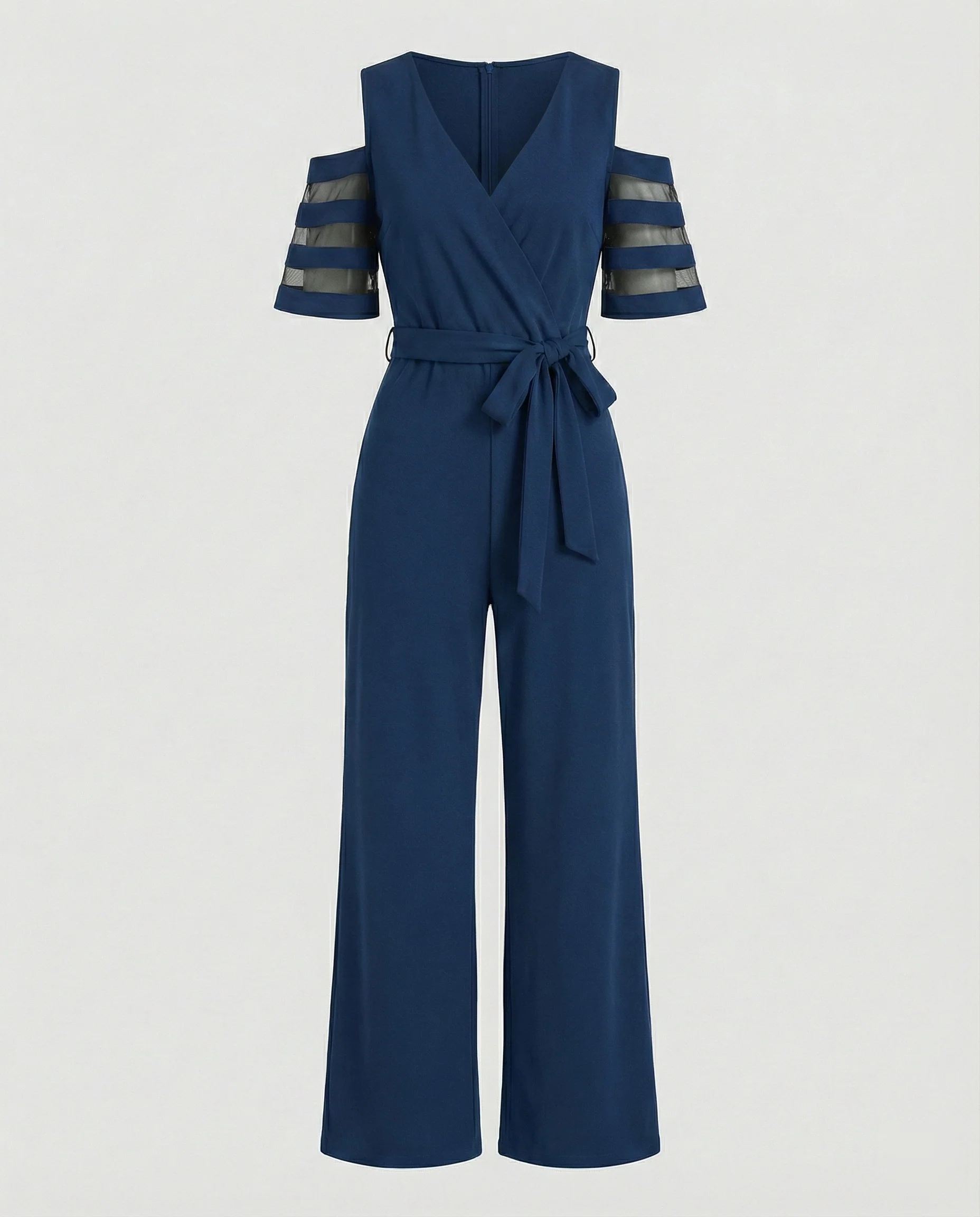 Damen Jumpsuit schulterfrei elegant - Image 6