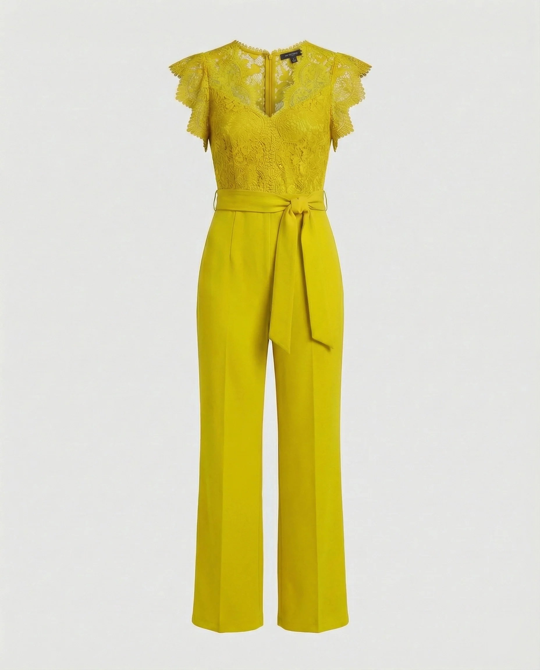 Damen Jumpsuit Spitze elegant weit - Image 7