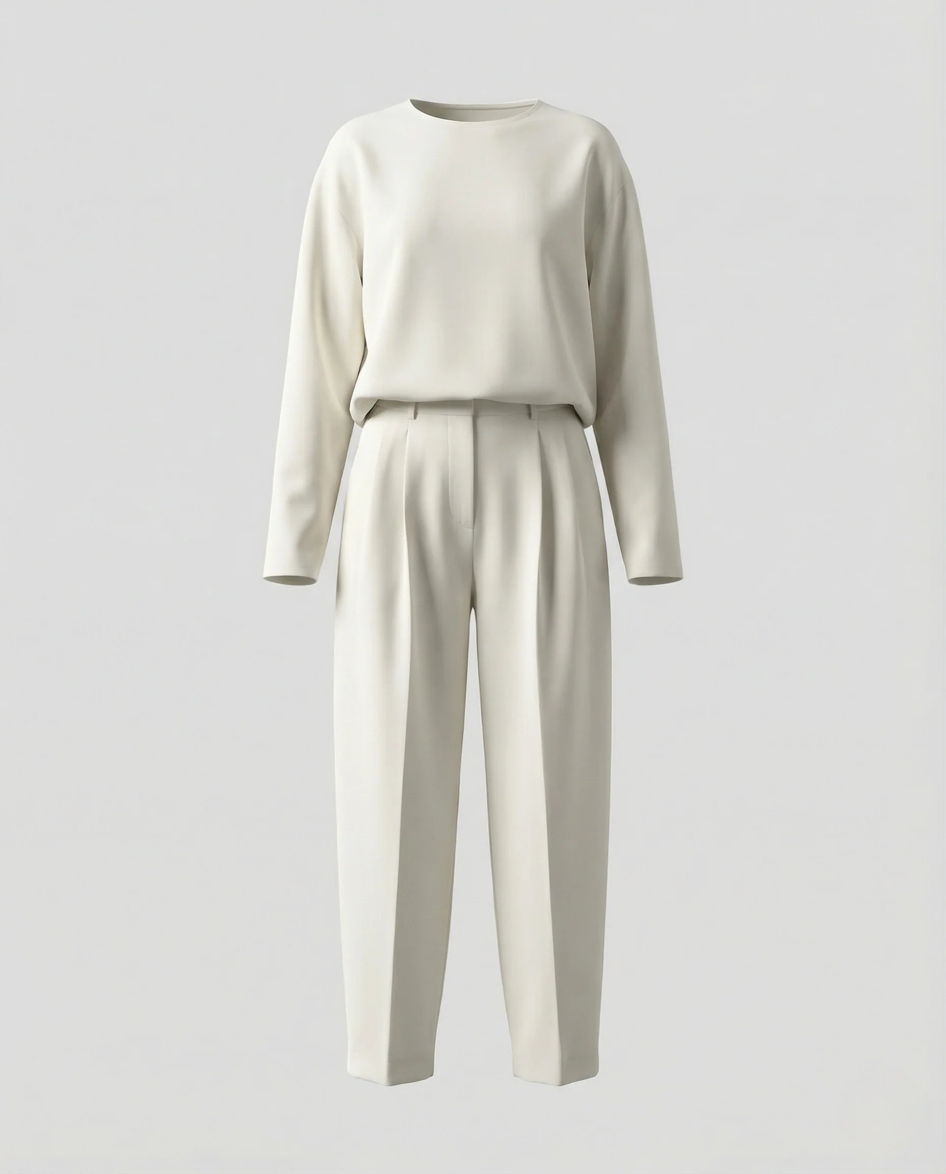 Zweiteiler Damen Elegant Hose - Image 4