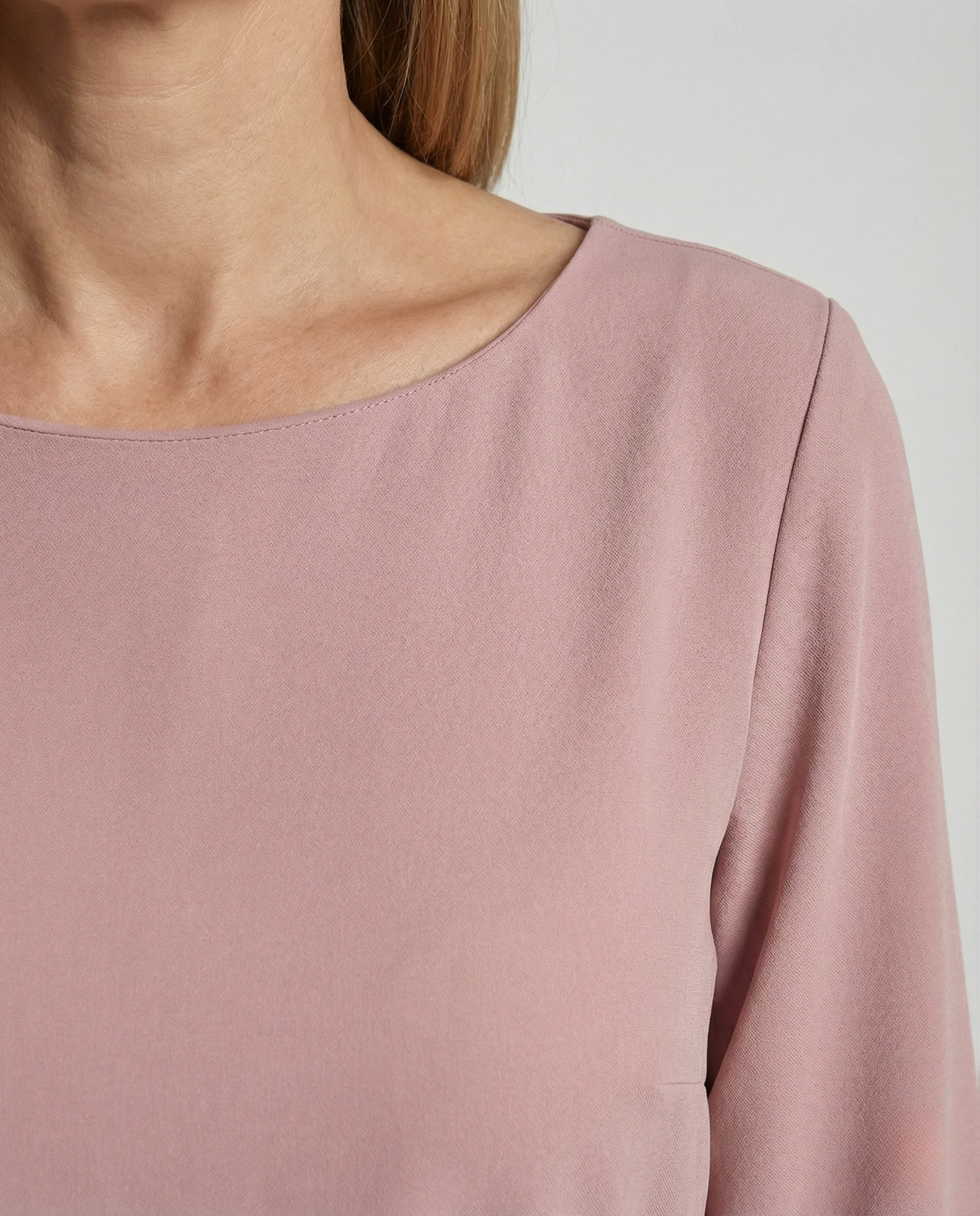 A-Linien Minikleid Elegant Mit Gürtel Damen - Image 3