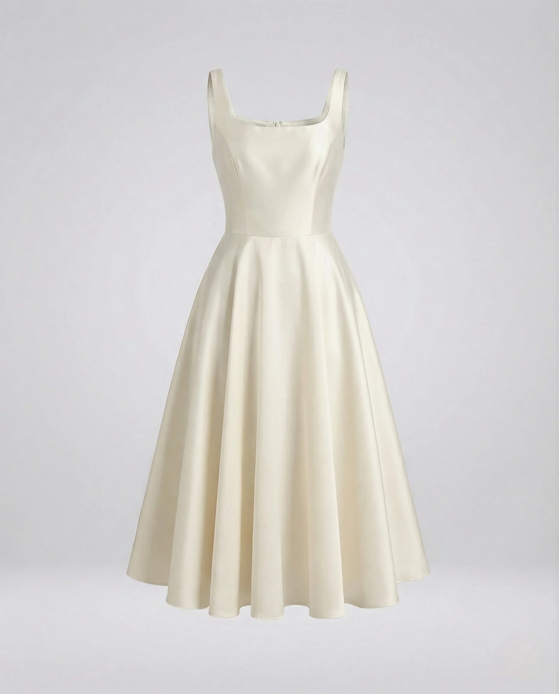 Damen Abendkleid mit Korsage und Midirock - Image 7