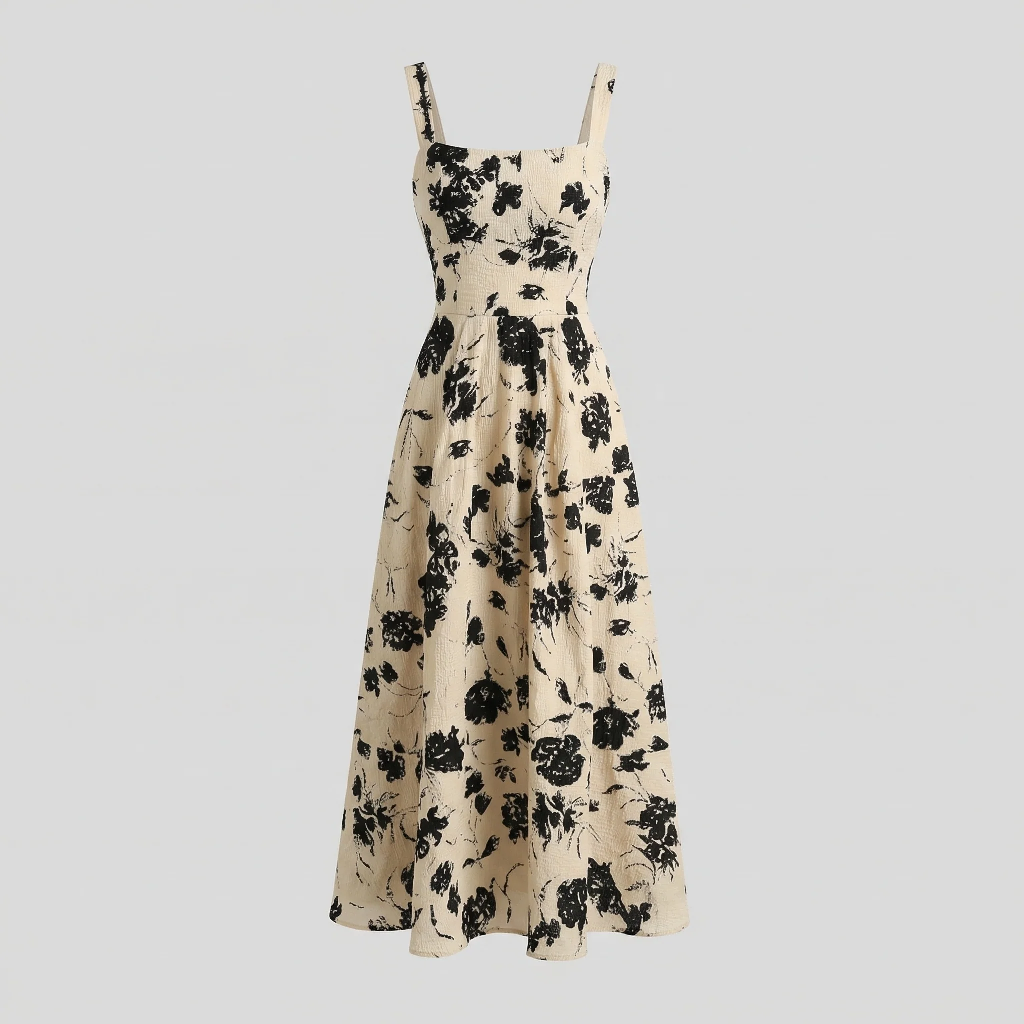 Damen Abendkleid Spaghettiträger A Linie - Image 5