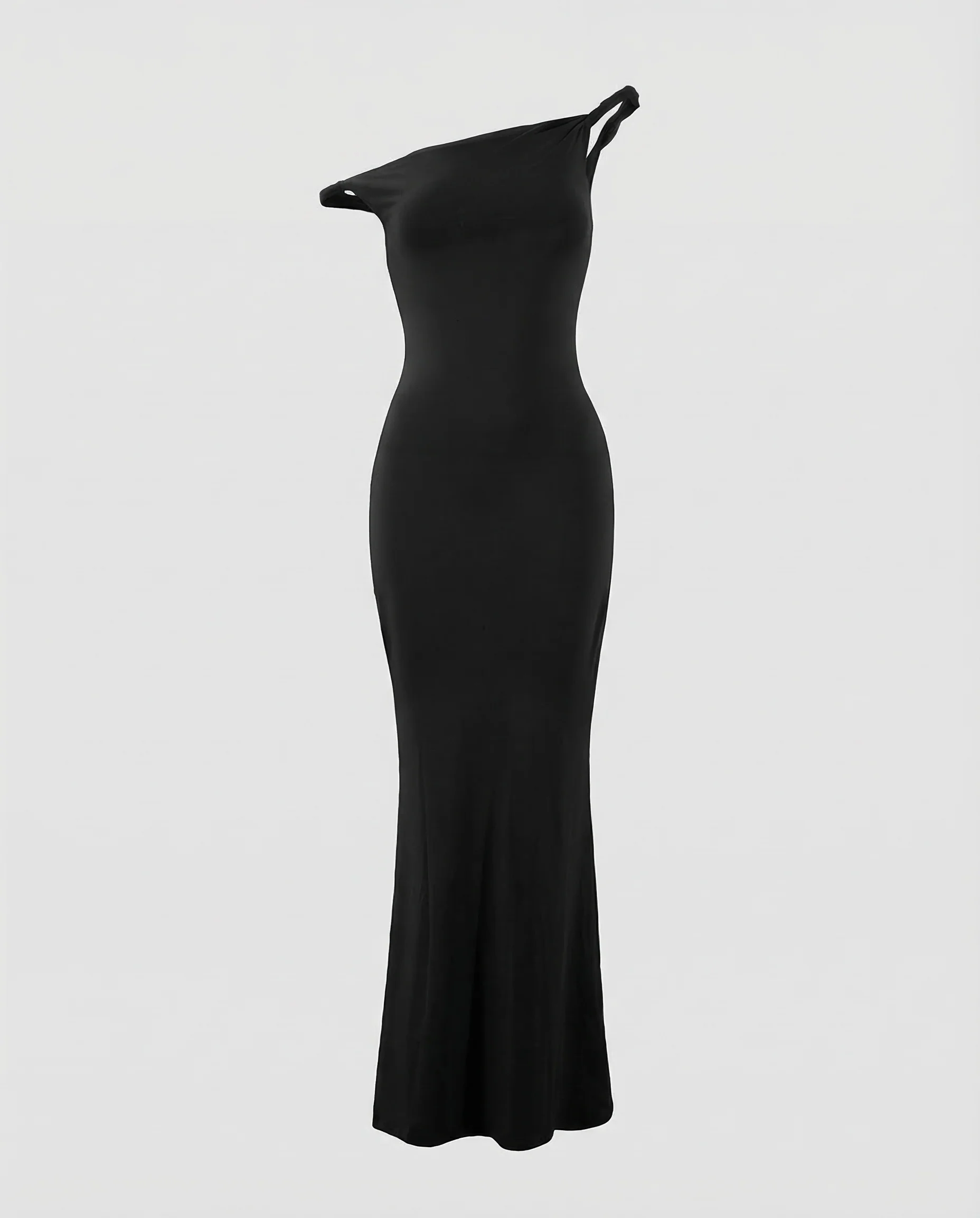 Elegantes Abendkleid asymmetrisch im Meerjungfrau-Stil - Image 5