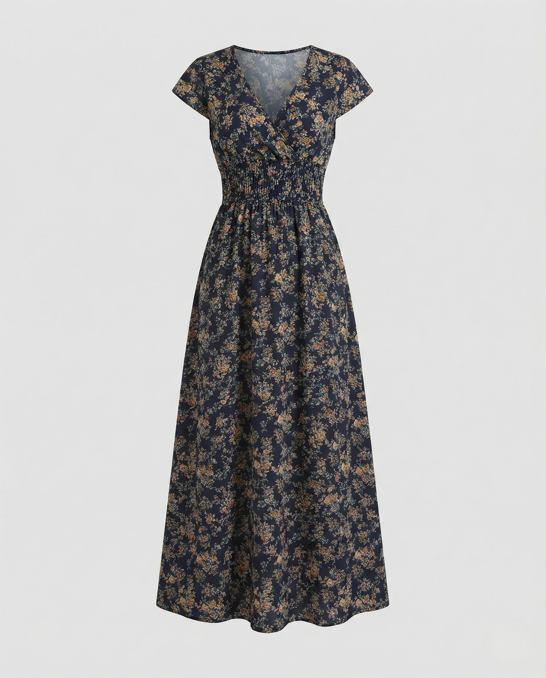 Damen Abendkleid lang Empire Stil - Image 5