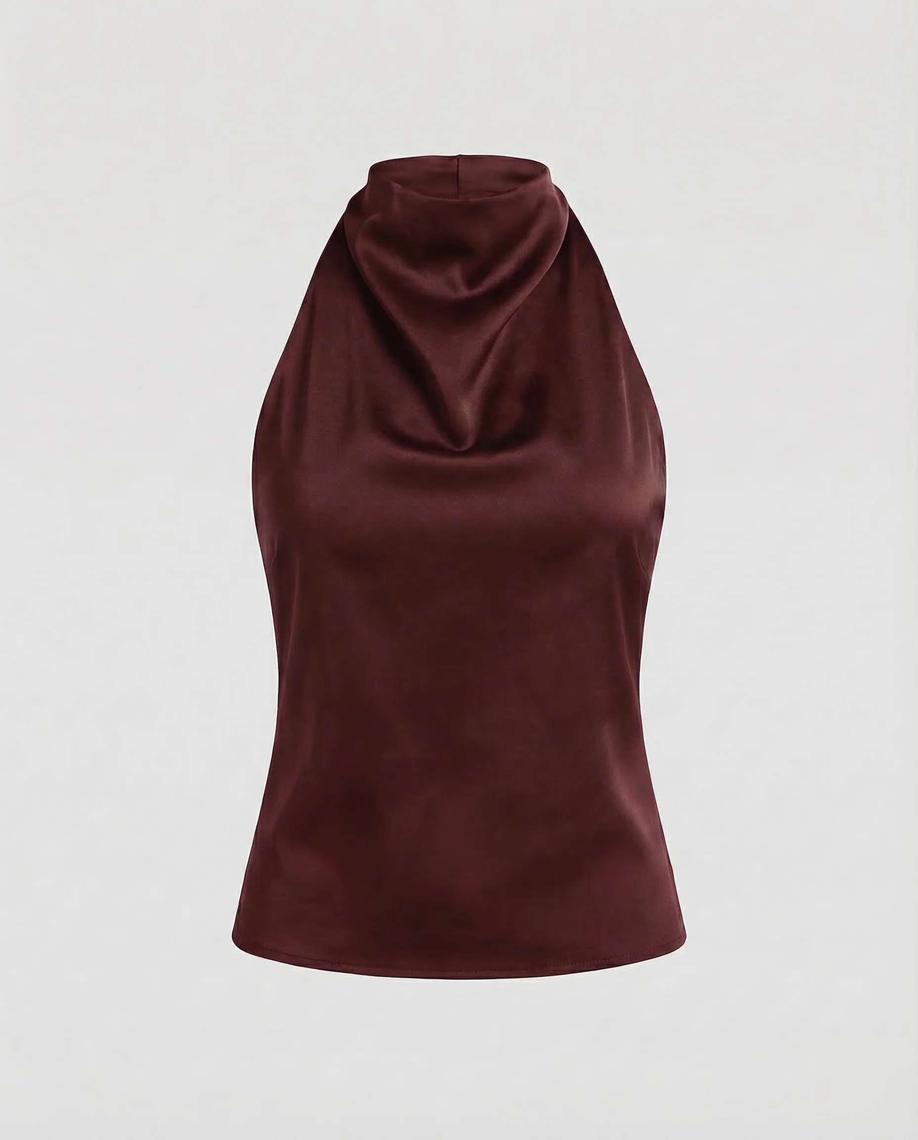 Damen Halter Top Drapiert - Image 7