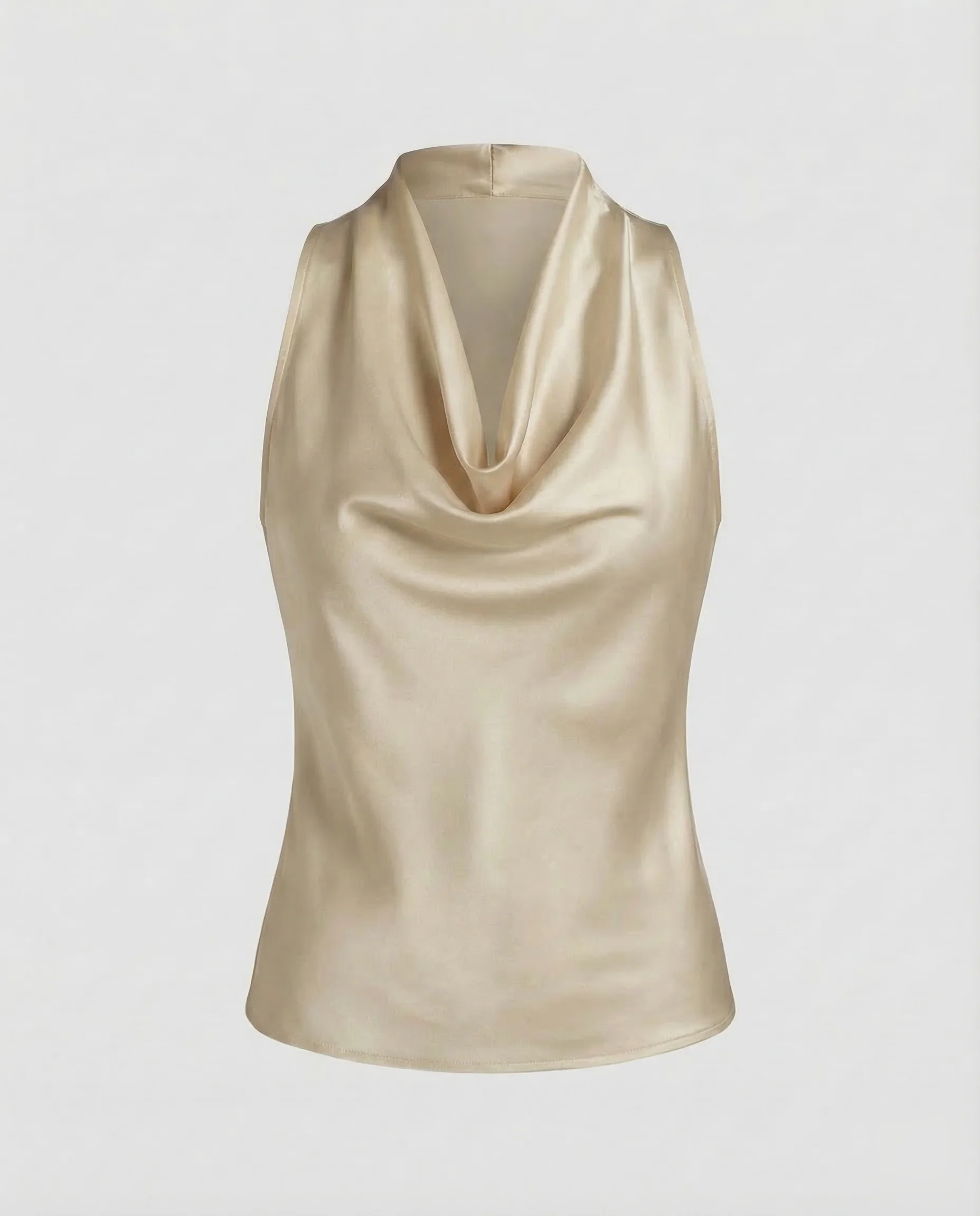 Damen Halstuch Top Satin - Image 10